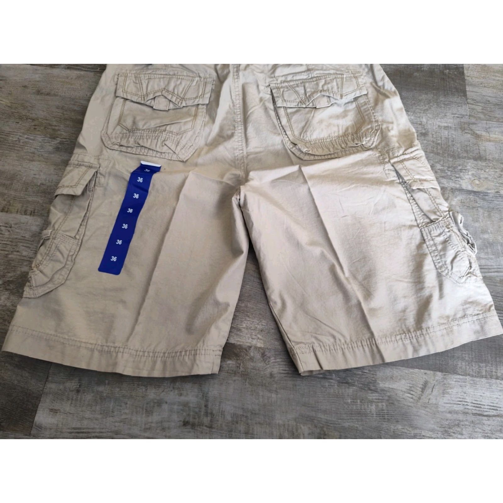 Vintage NWT Deadstock Y2K Unionbay Cargo Utility Tactical Shorts Khaki Mens Size 36 NEW Size US 36 / EU 52 - 5 Thumbnail