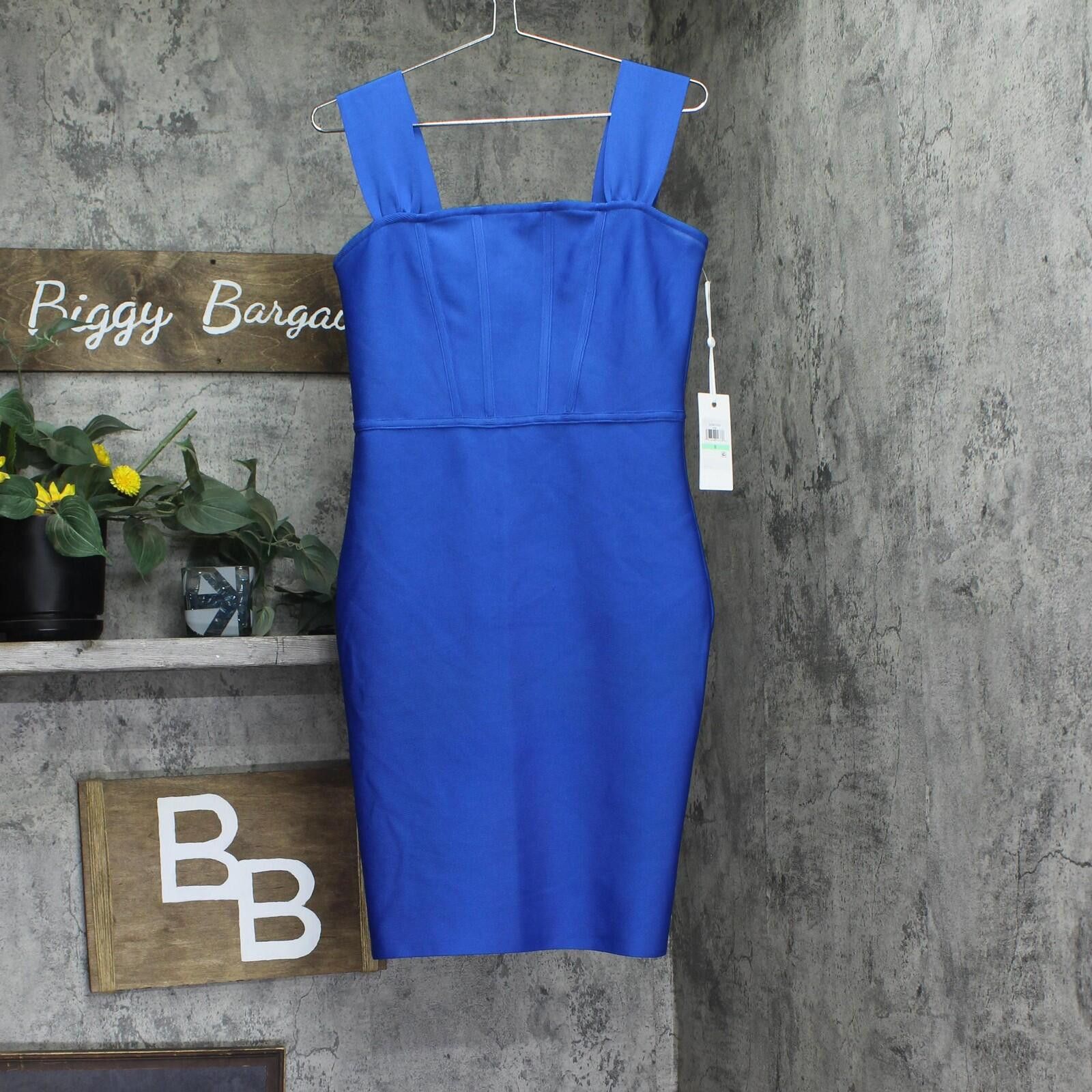 Signal Sport Siena Square-neck Sleeveless Dress Sasr1056 Sapphire Blue 8 Size M / US 6-8 / IT 42-44 - 1 Thumbnail