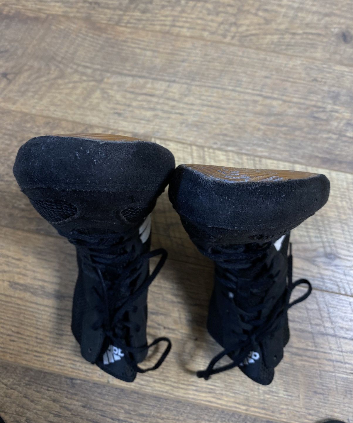 Adidas Adidas Box Hog Boxing Boots / Wrestling Shoes US 12.5 Size US 12.5 / EU 45-46 - 6 Thumbnail