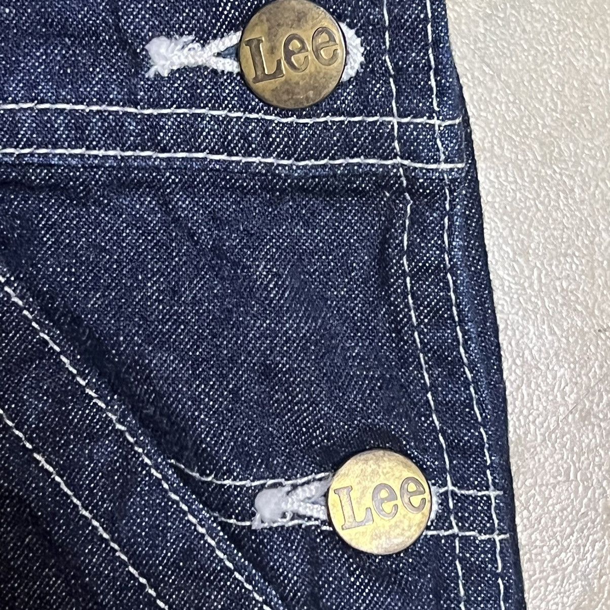 Lee Lee Union Made Blue Denim Overall Size US 32 / EU 48 - 6 Thumbnail