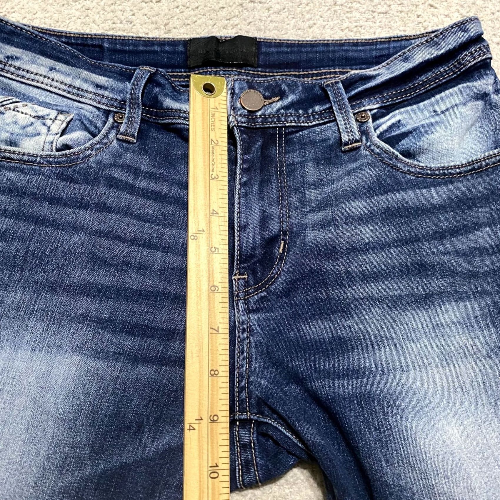 Buckle Black Buckle Black Jeans Women's Medium Wash Slim Skinny 26 Blue Denim 5-Pocket Stretch Regular Rise Denim Vintage No N/A Size 26" / US 2 / IT 38 - 7 Thumbnail