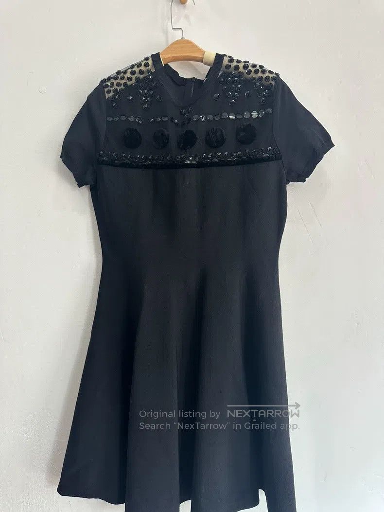 Valentino Valentino Heavy work embroidered dress Size L / US 10 / IT 46 - 1 Thumbnail