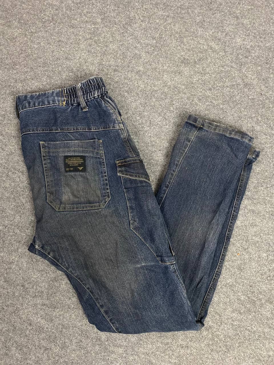 Japanese Brand japanese brand cargo worker distressed denim Size US 34 / EU 50 - 2 Thumbnail