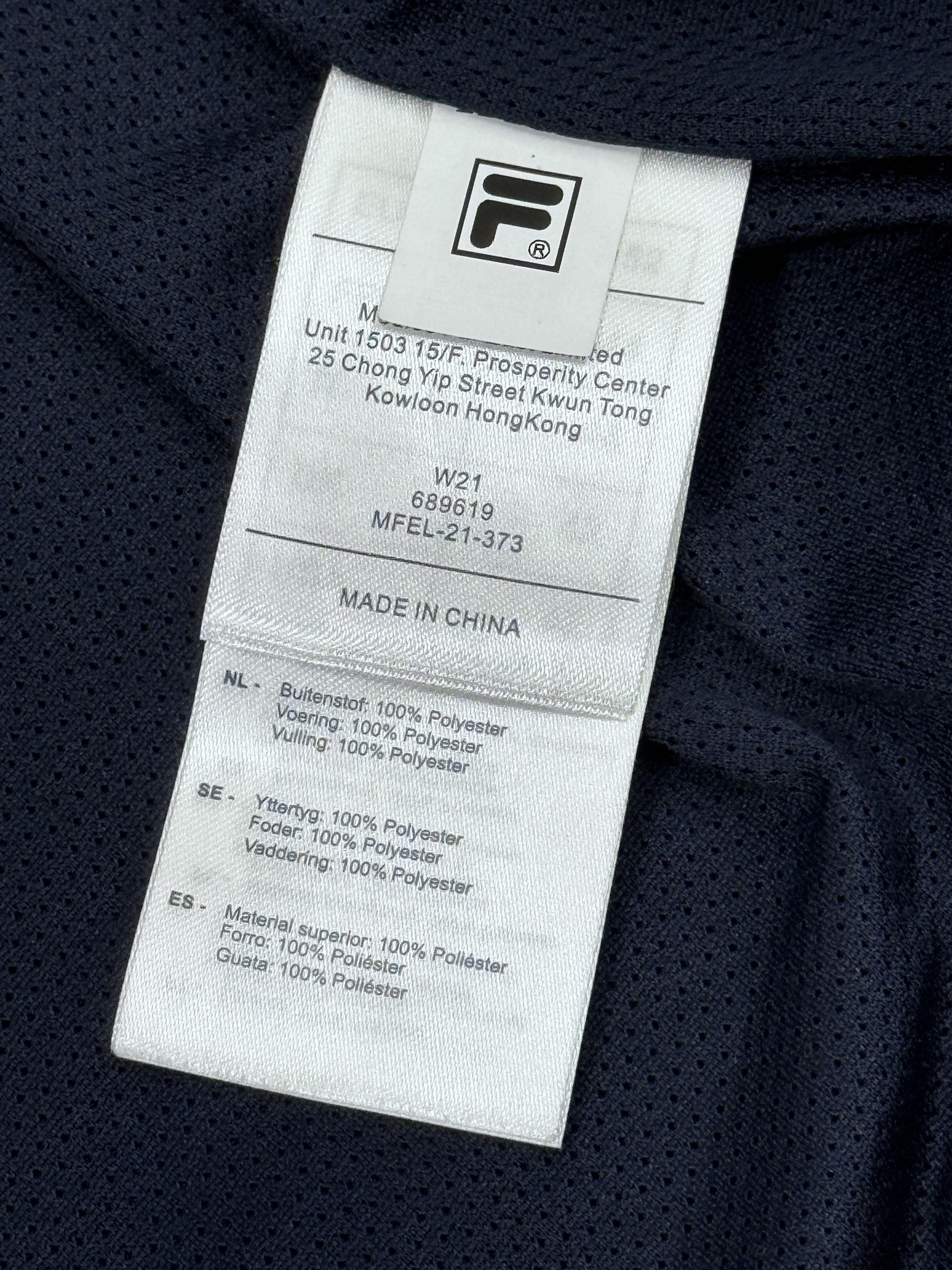 Designer × Fila Fila Fleece Jacket with Nylon Inserts Trims Size US M / EU 48-50 / 2 - 17 Thumbnail