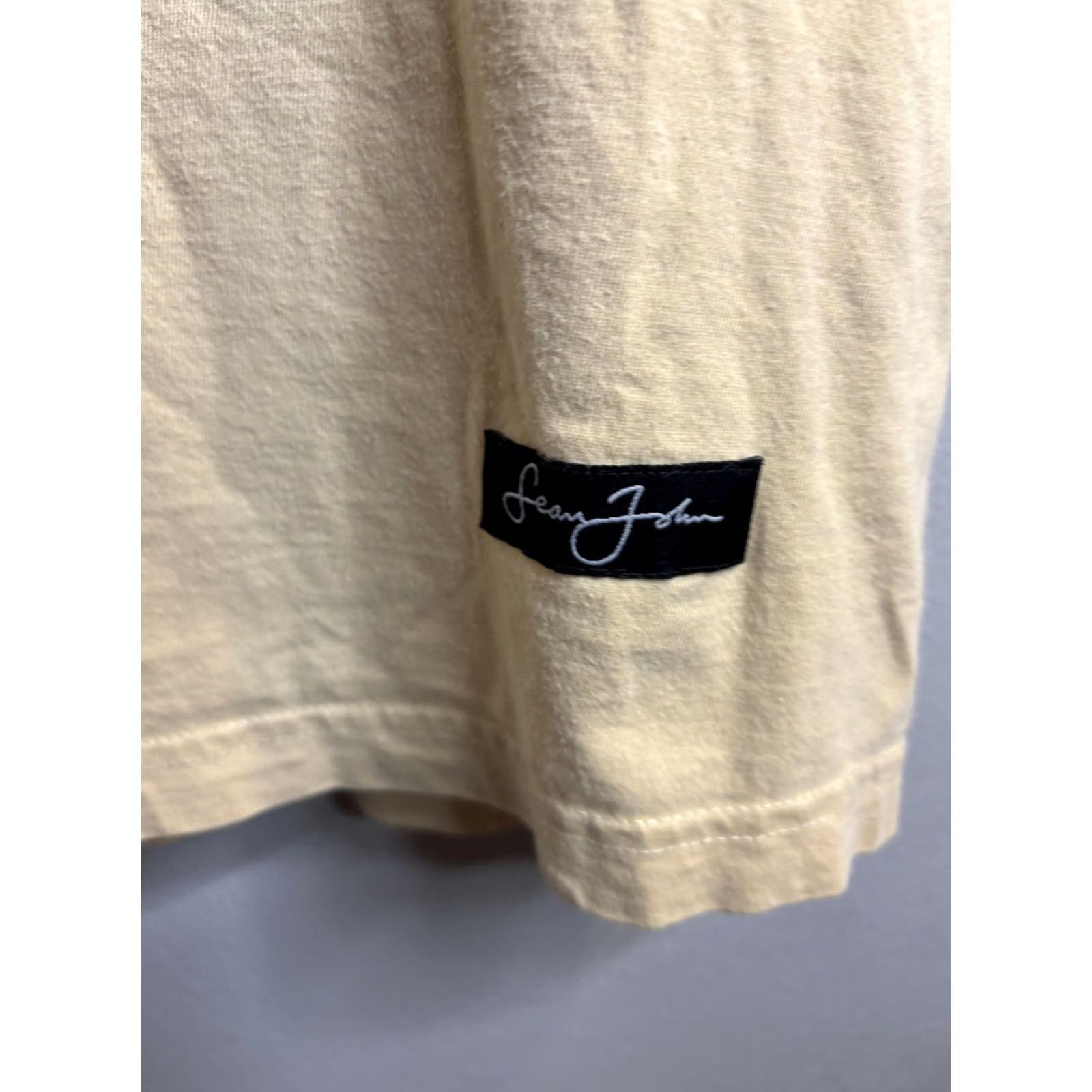 Sean John VINTAGE Sean John Shirt Mens XL Beige Big Denim Graphic Tee Made USA Hip Hop Streetwear Size US XL / EU 56 / 4 - 4 Thumbnail