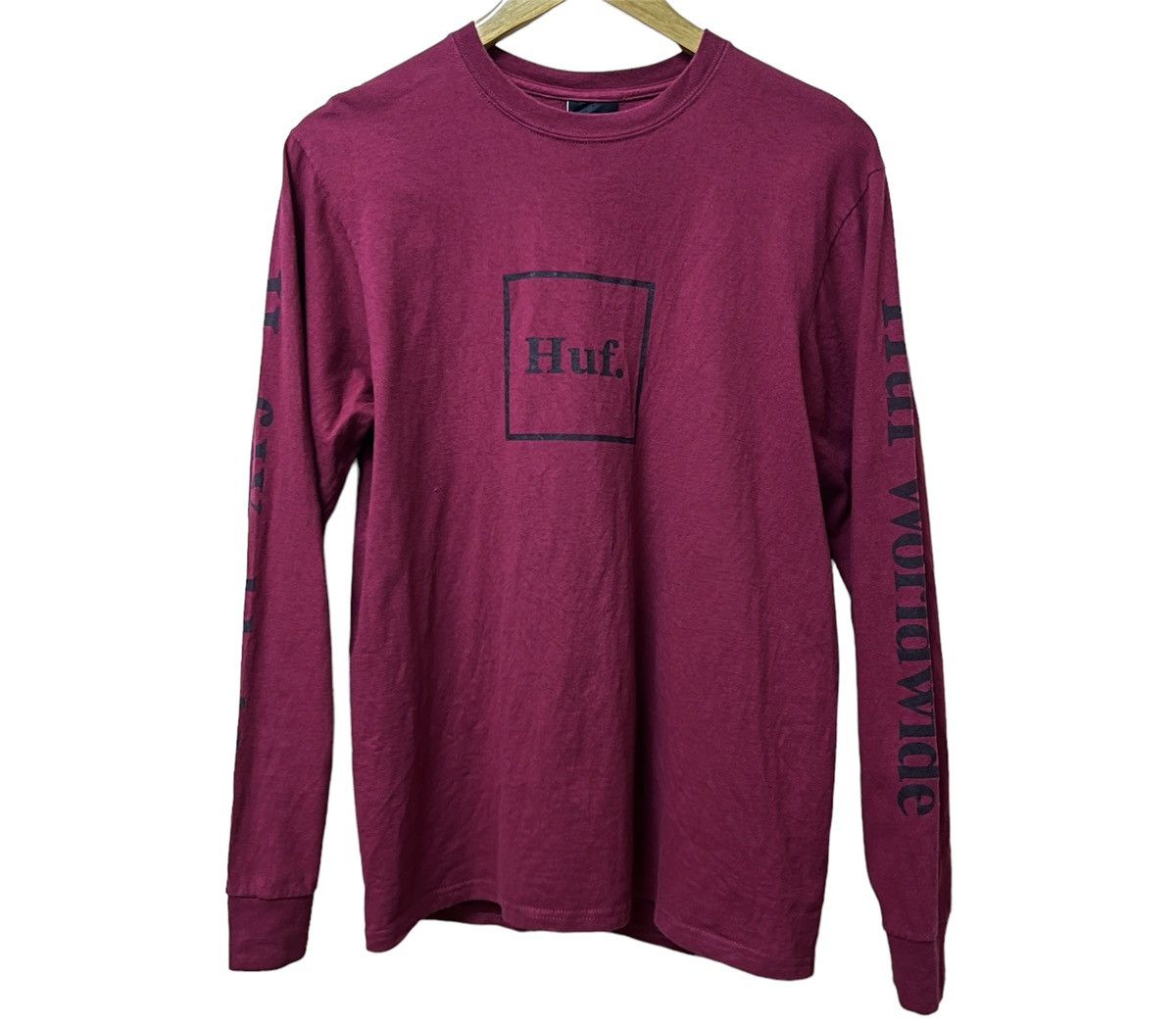 Huf Huf Worldwide Longsleeve T Shirt Size US M / EU 48-50 / 2 - 1 Thumbnail