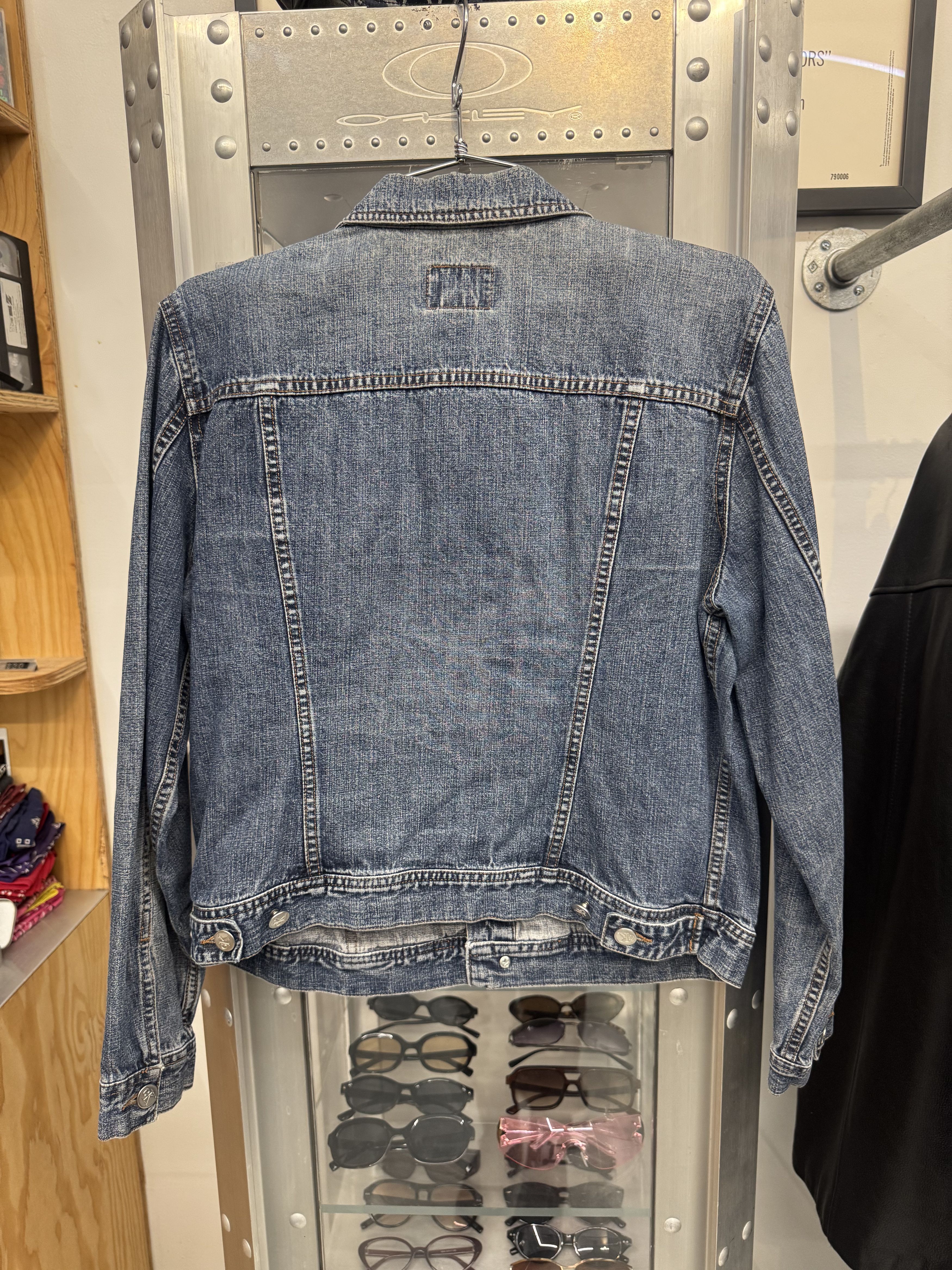 Calvin Klein Vintage CK Denim Jacket Size L / US 10 / IT 46 - 4 Thumbnail