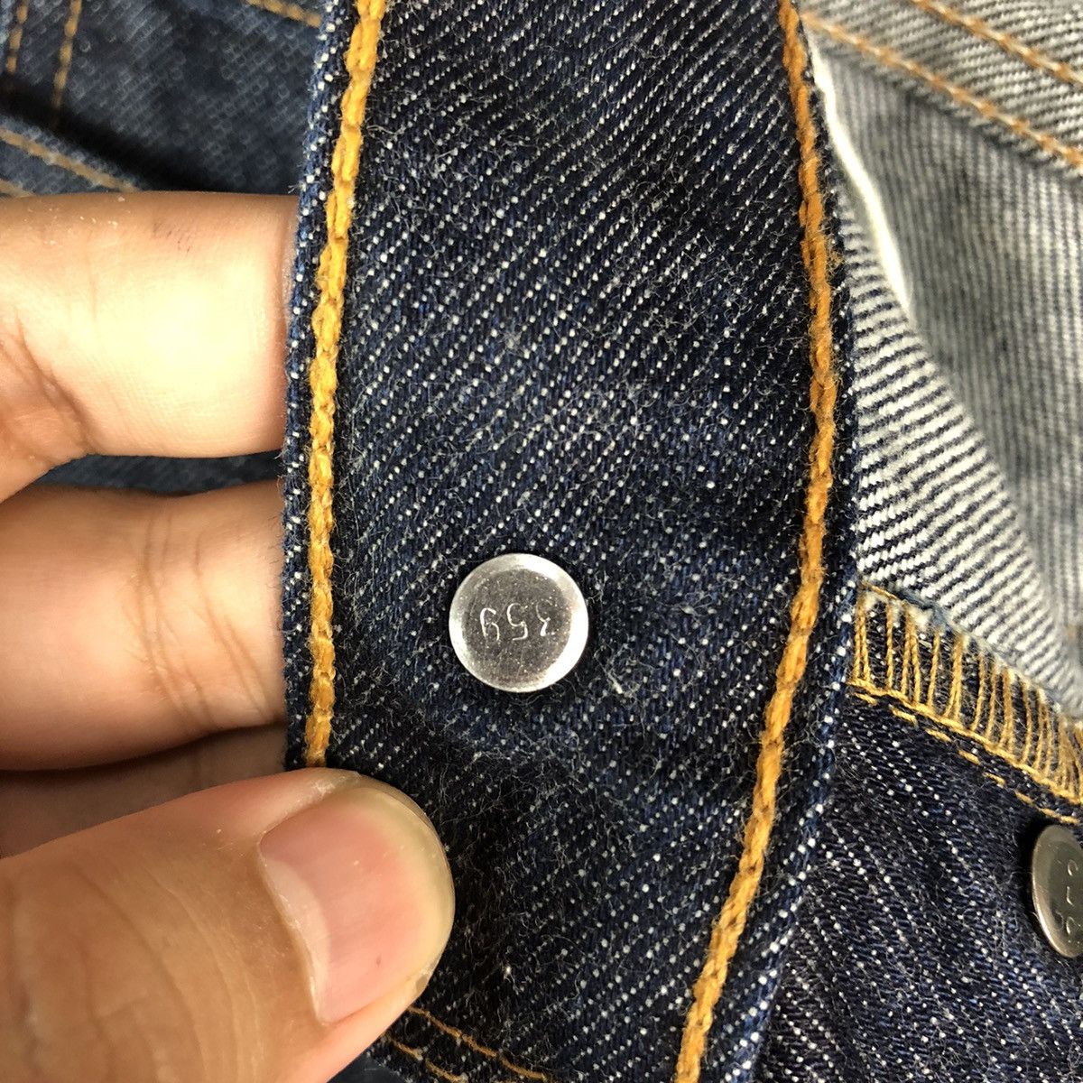 Levi's Levis 558 Blue Distressed Denim Pants #A2622 Size US 26 / EU 42 - 12 Thumbnail