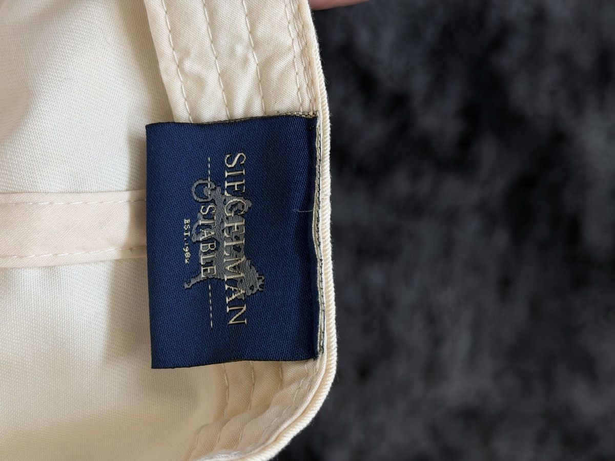 Siegelman Stable Siegelman Stable Hat Cream/Green Size ONE SIZE - 4 Thumbnail