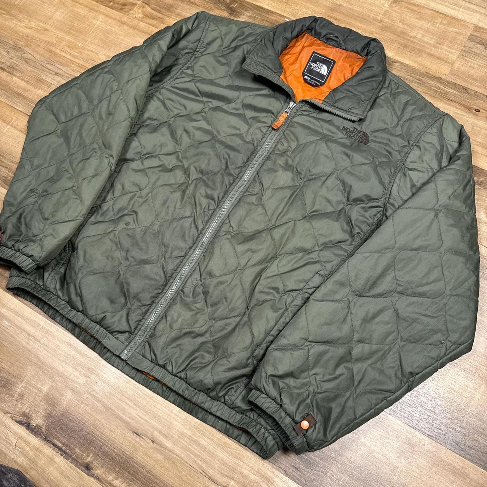 The North Face The North Face military green micro puffer jacket Mens Large Size US L / EU 52-54 / 3 - 1 Thumbnail