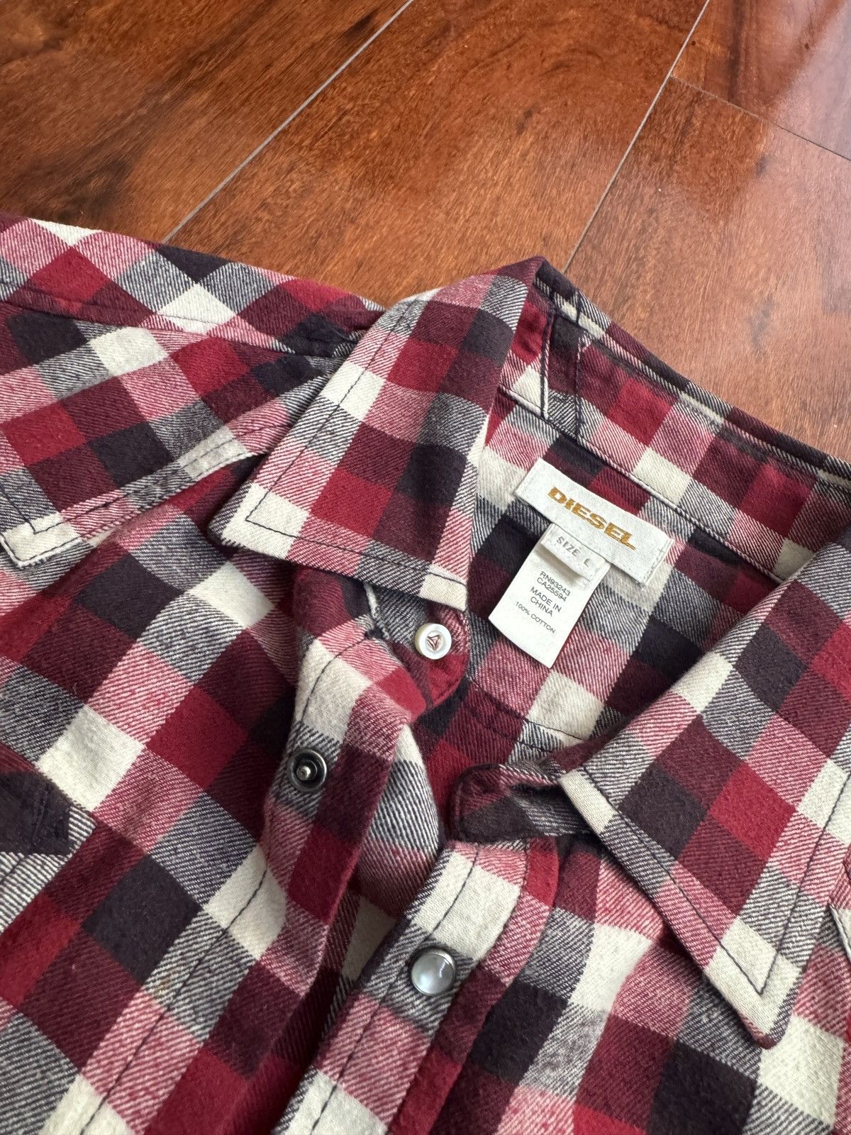 Diesel Diesel Button Up Size US L / EU 52-54 / 3 - 7 Thumbnail