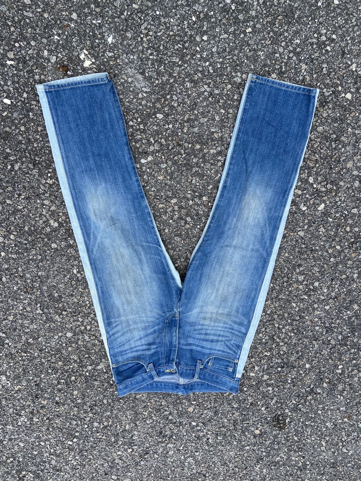 Japanese Brand × Vintage Straight Cutting Doubletone Denim Size US 30 / EU 46 - 10 Thumbnail