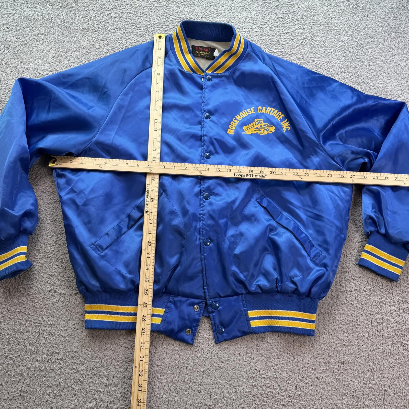 Dunbrooke Vintage 90s Pla-Jac Dunbrooke Blue Coach Jacket USA XXL Size US XXL / EU 58 / 5 - 4 Thumbnail