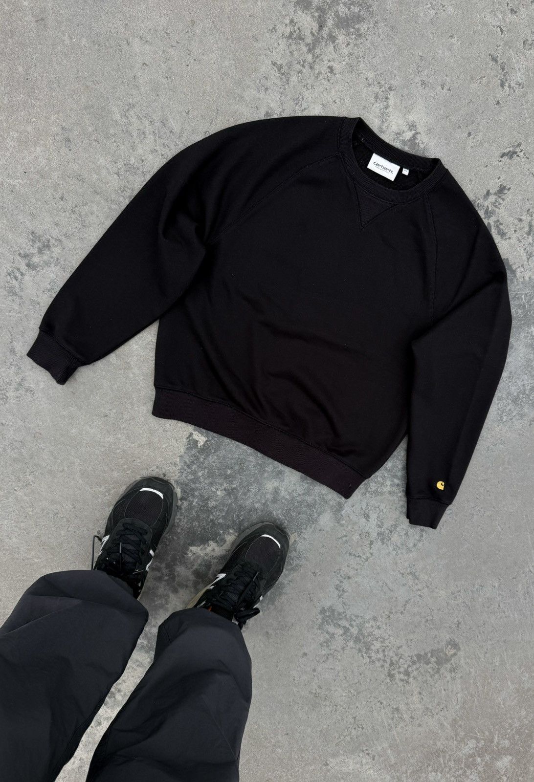 Carhartt Carhartt Y2K WIP Baggy Small Logo Chase Sweat Crewneck Size US XS / EU 42 / 0 - 1 Thumbnail