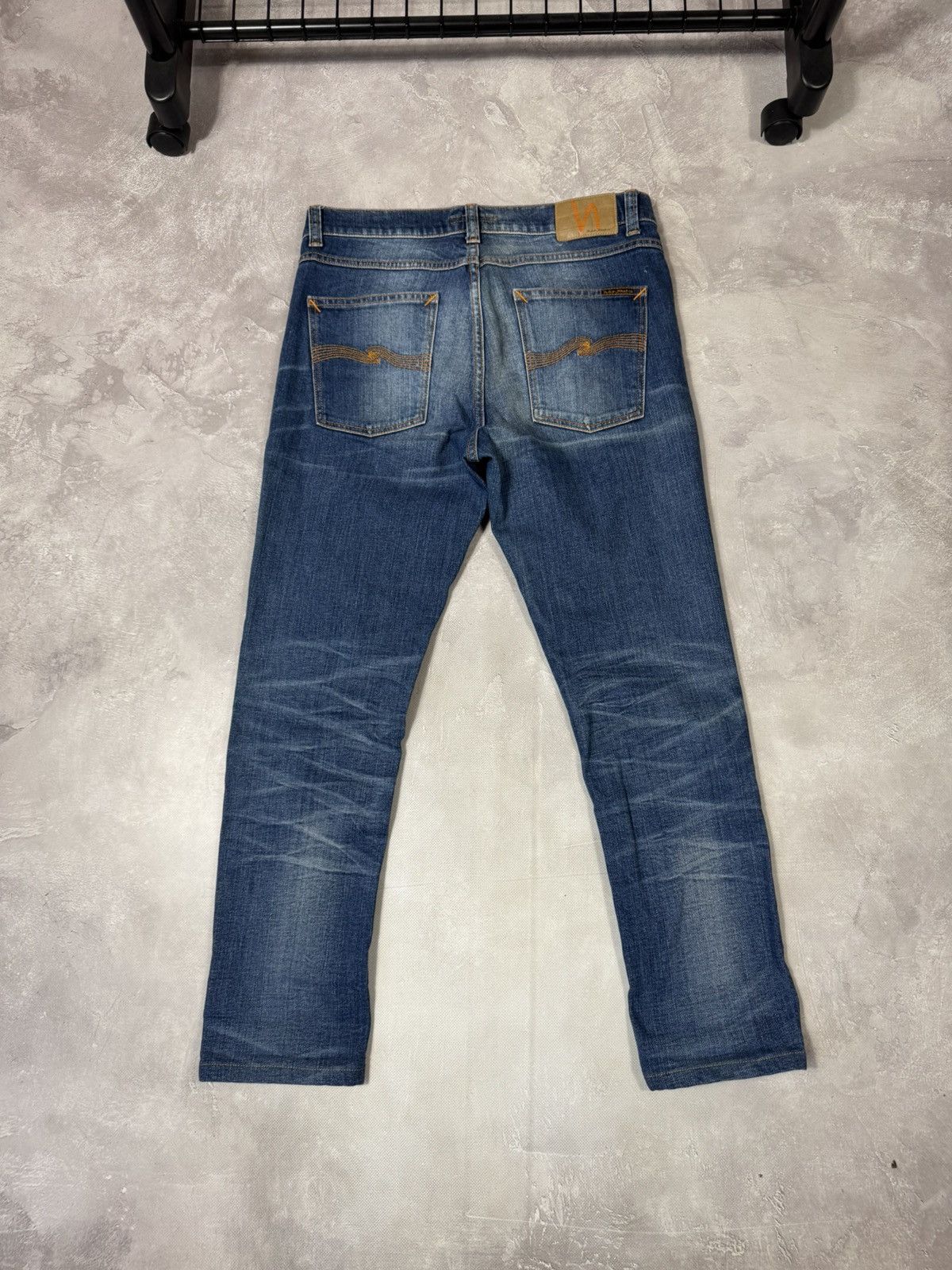 Nudie Jeans Vintage Nudie Jeans Lean Dean Japanese Denim Pants Size US 31 - 1 Thumbnail