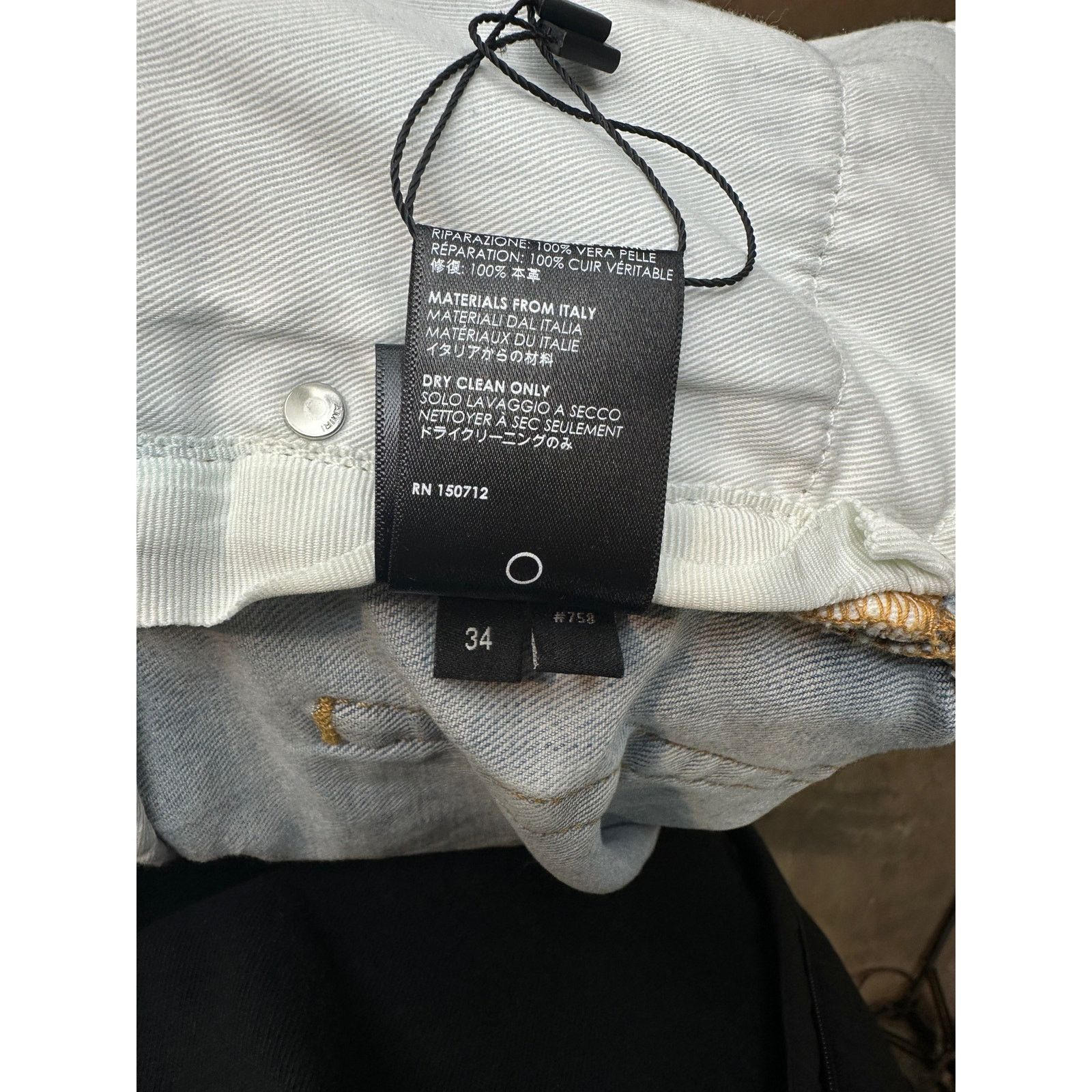 Amiri Amiri Grateful Dead Jeans Used 34 Size US 34 / EU 50 - 5 Thumbnail