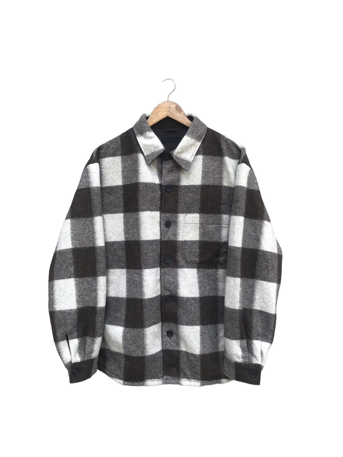 Uniqlo RARE UNIQLO WORKER WOOL BUTTON UP JACKET Size US L / EU 52-54 / 3 - 1 Thumbnail