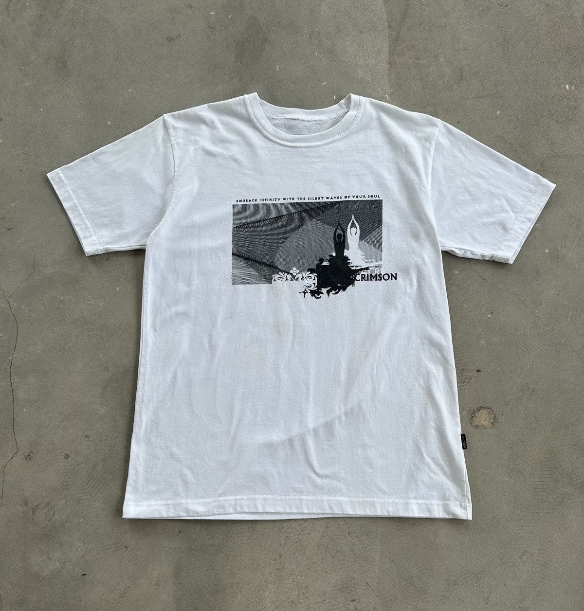 Japanese Brand × Vintage CRIMSON HUMOR TEE Size US L / EU 52-54 / 3 - 1 Thumbnail