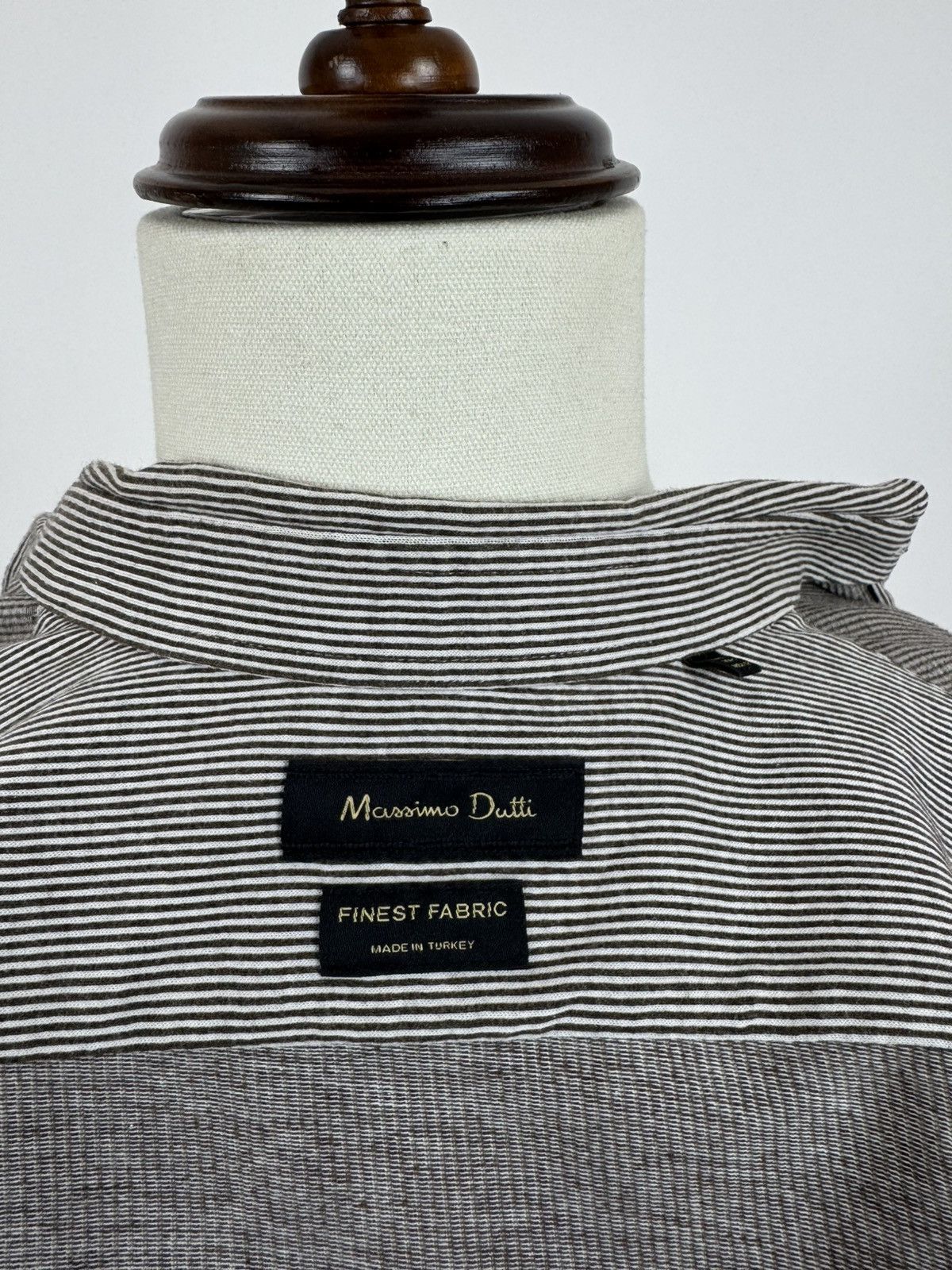 Massimo Dutti Massimo Dutti stripes Shirt long sleeve stretching casual Size US S / EU 44-46 / 1 - 6 Thumbnail