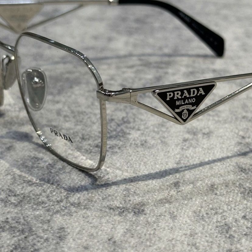 Prada PRADA A51V 1BC1O1 Eyeglasses Size ONE SIZE - 2 Thumbnail