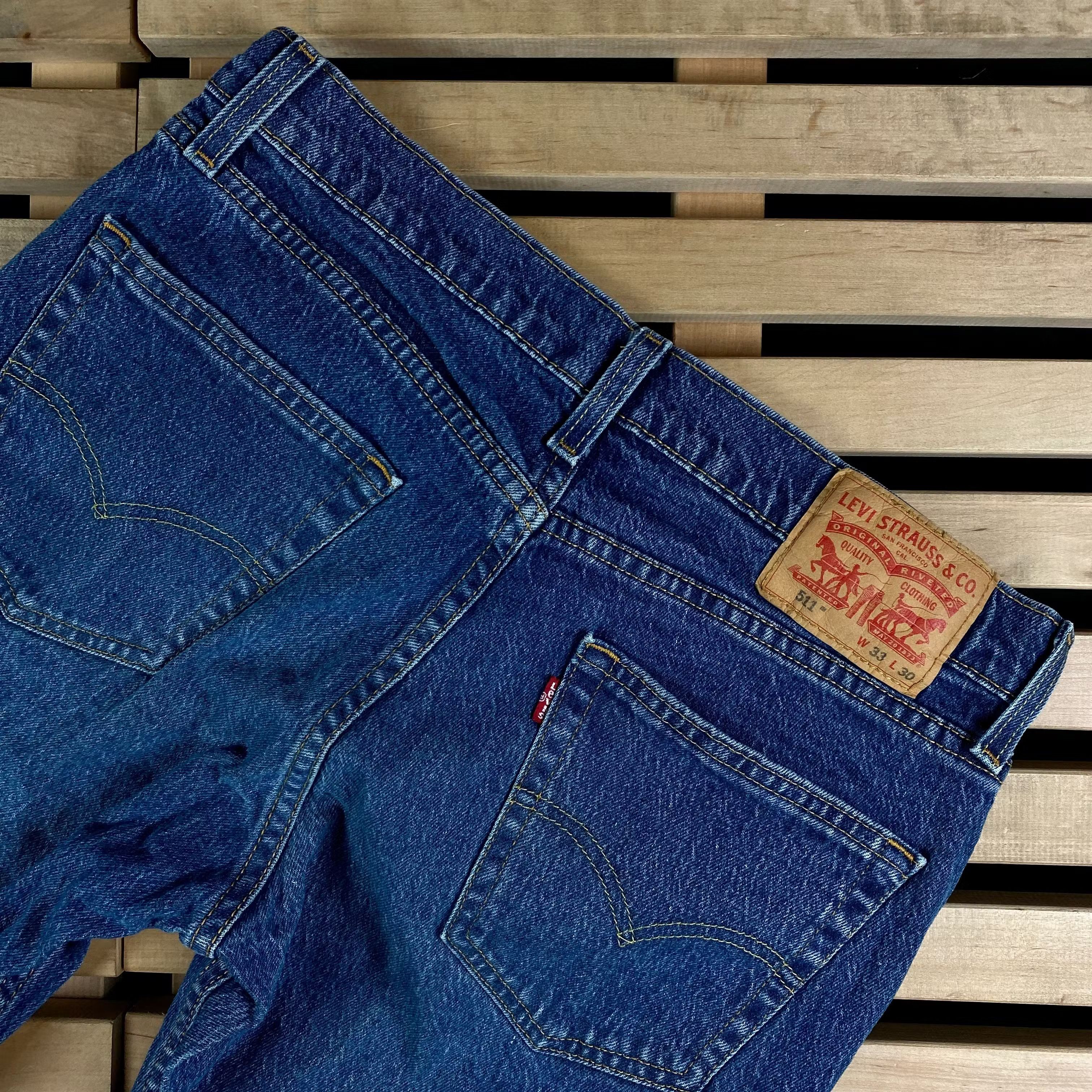 Levi's × Levi's Vintage Clothing Mens Jeans Levis 511 Denim Size W33 Size US 33 - 9 Thumbnail