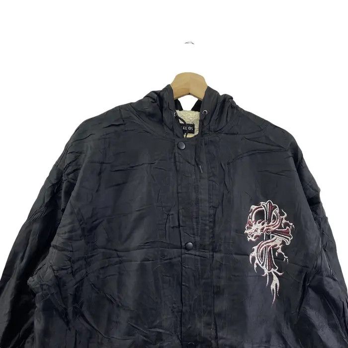 Vintage Vtg 90’ BARCEDOS DRAGON CROSS Winter Coach Jacket Size US L / EU 52-54 / 3 - 3 Thumbnail