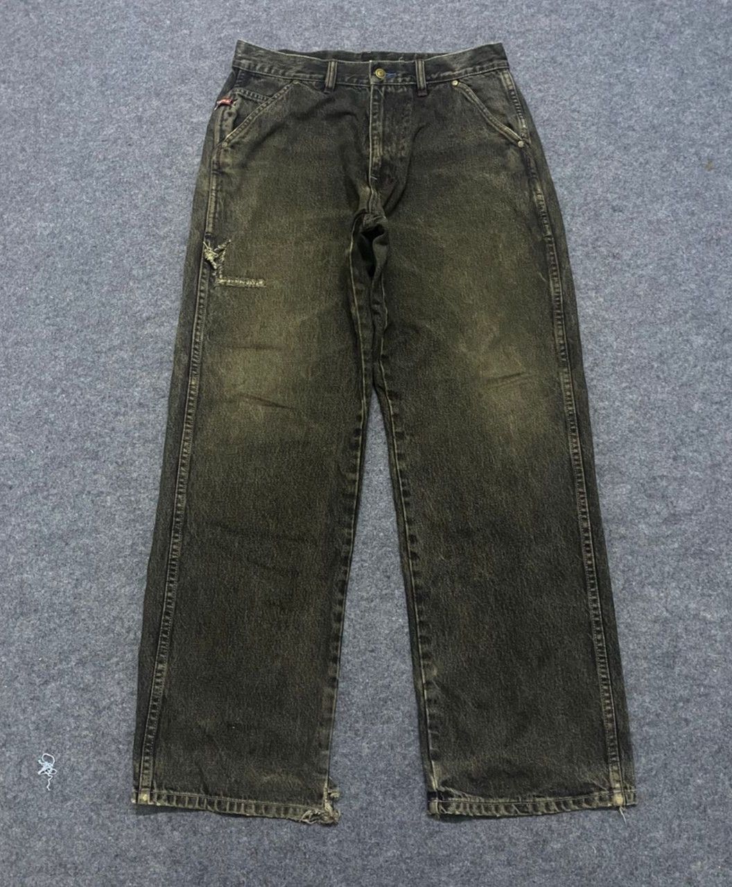 Antonio Meccariello 💥Best Offer💥Mecca Ontario Baggy Distressed Denim Size US 34 / EU 50 - 1 Thumbnail