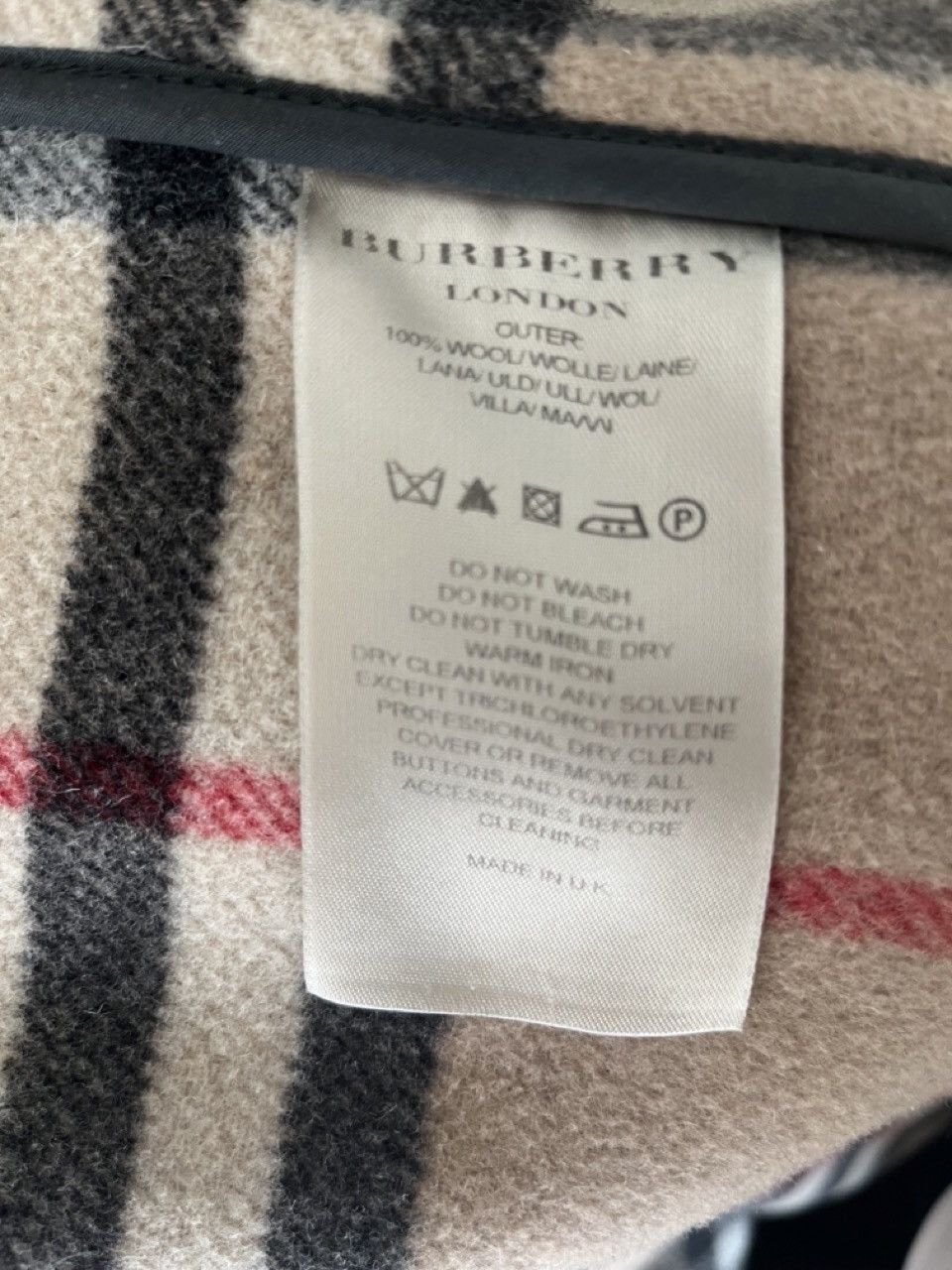 Burberry Burberry Wool Duffle Coat Size US XL / EU 56 / 4 - 4 Thumbnail