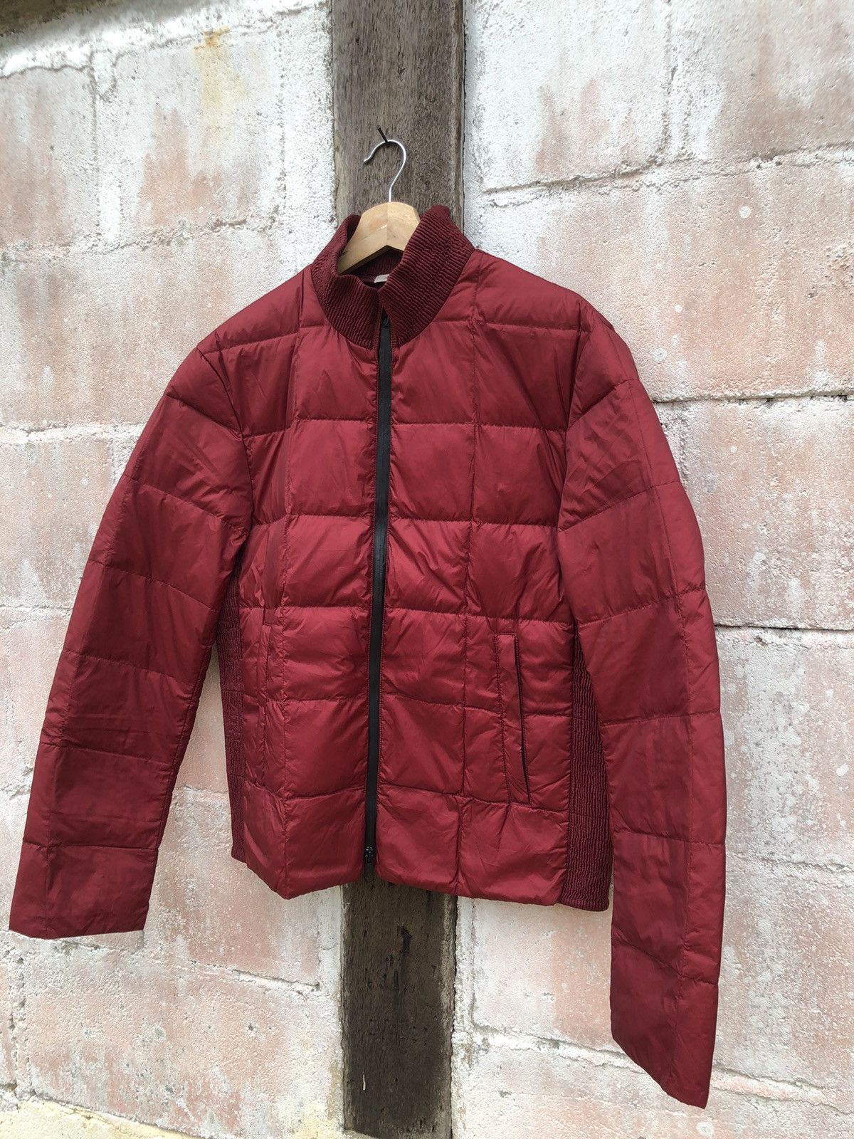 Armani × Armani Collezioni Red Puffer Jacket Armani Collezioni Real Down Size US M / EU 48-50 / 2 - 3 Thumbnail
