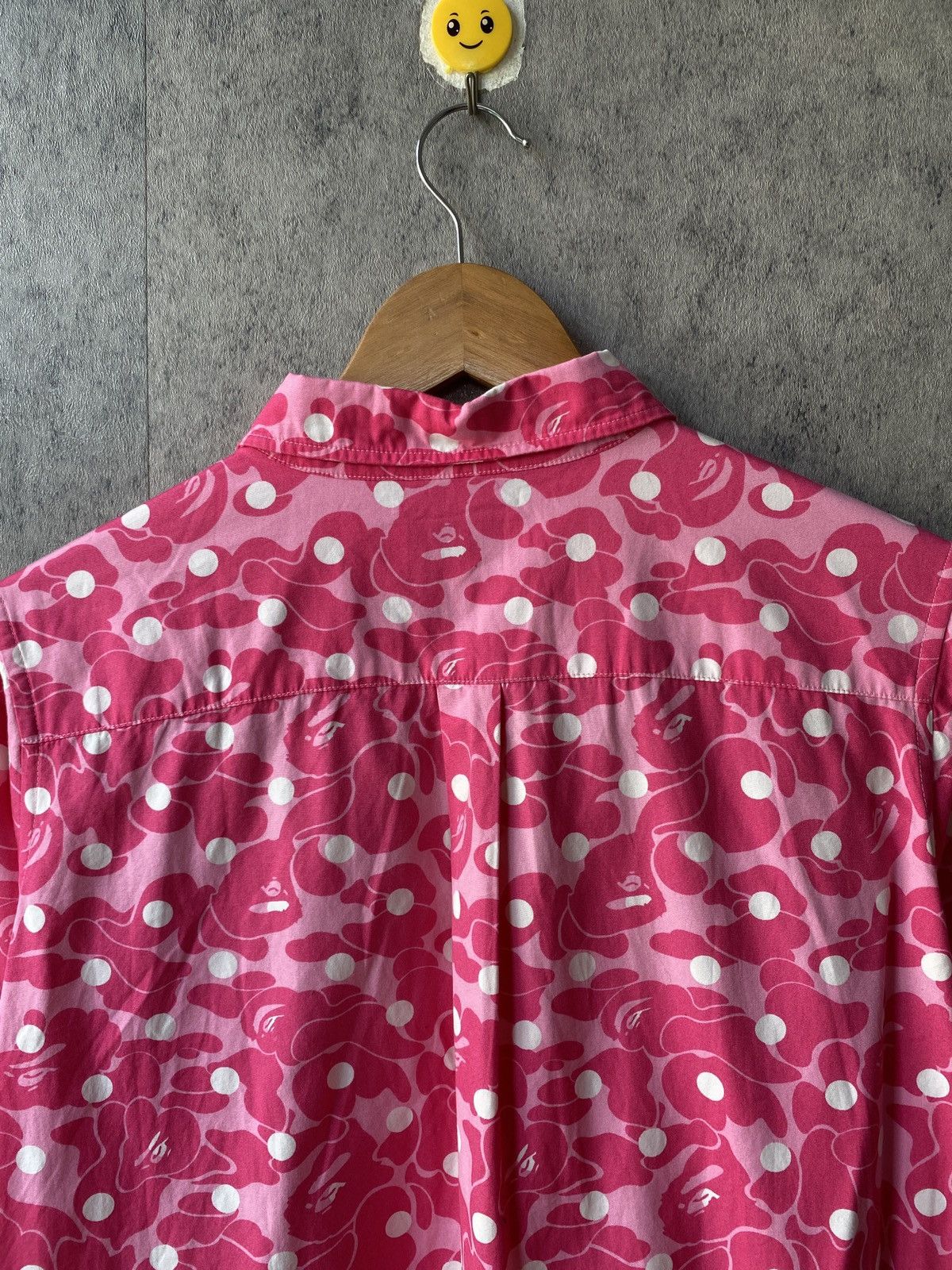 Bape Bape ABC Camo Pink Button Up Shirt Size S / US 4 / IT 40 - 16 Thumbnail