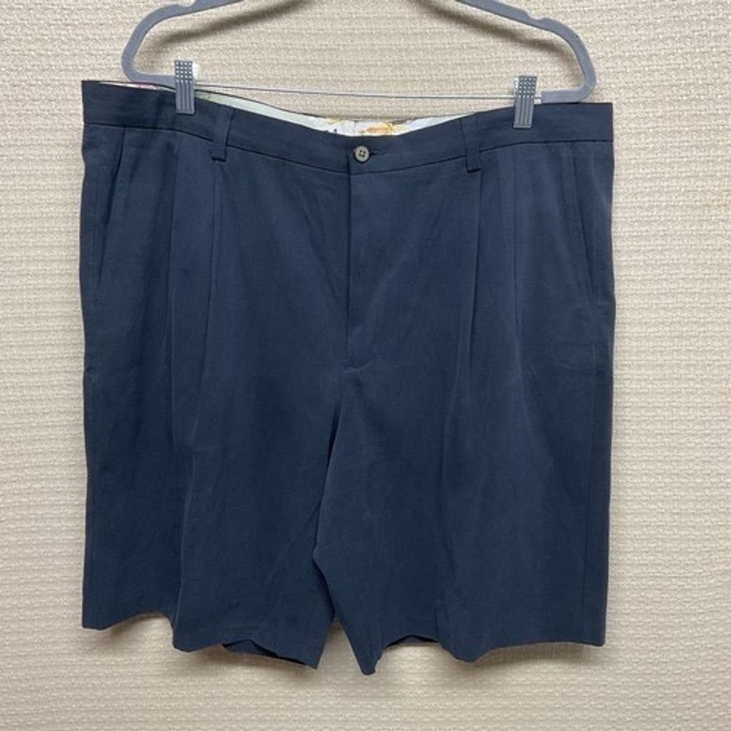 Tommy Bahama Tommy Bahama Pleated Lagenlook Chino Shorts Men Size 40x10 Size US 40 / EU 56 - 7 Thumbnail