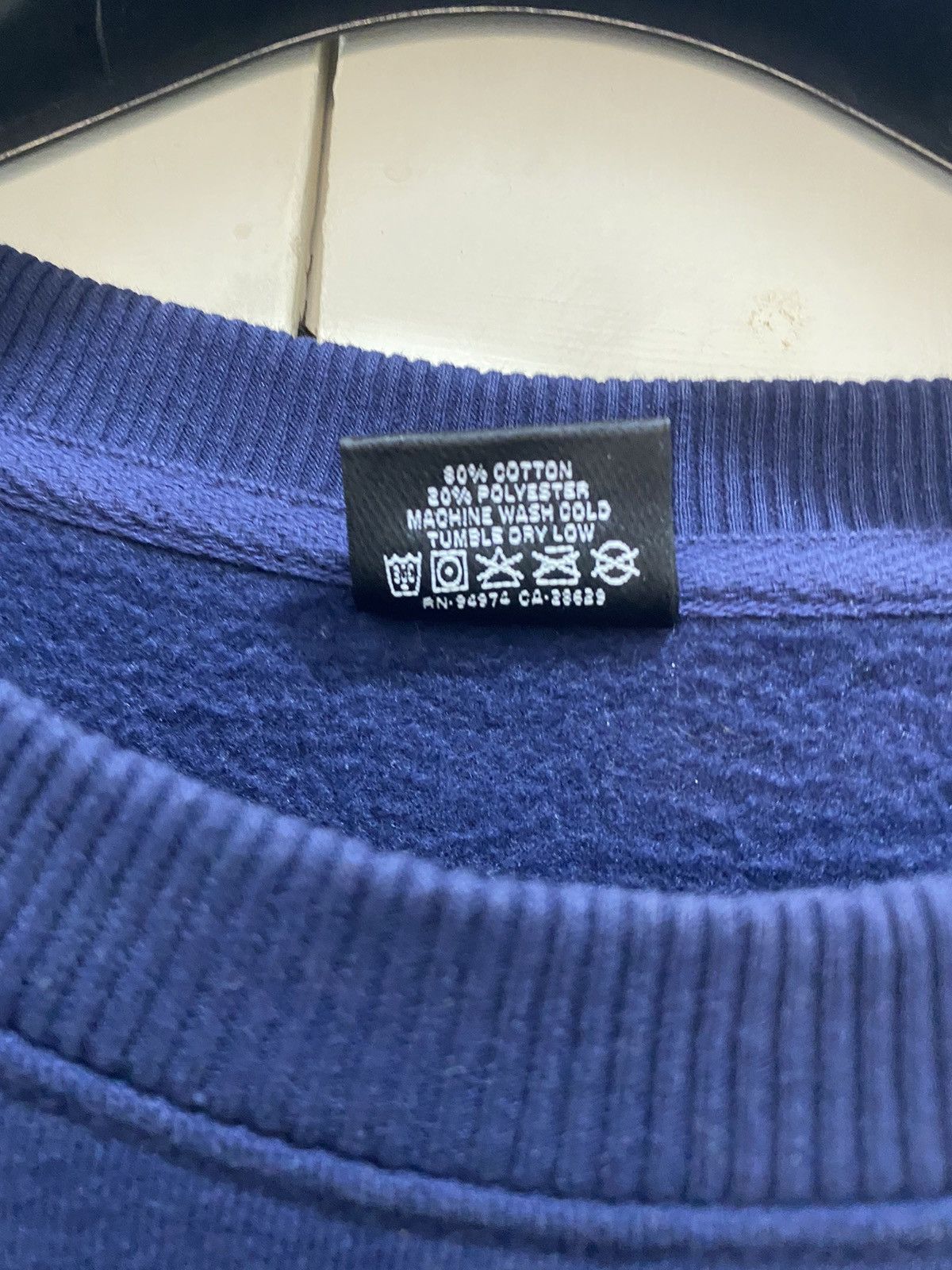 Stussy Stüssy Dadi sweatshirt, size XL, blue, with print, used Size US XL / EU 56 / 4 - 5 Thumbnail