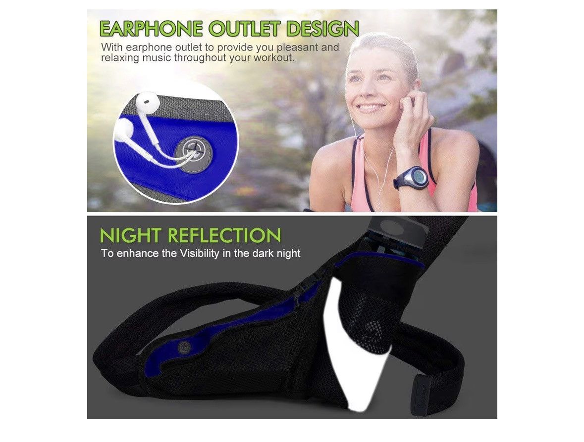 Other PYFK Hydration Running Belt Fanny Pack Size ONE SIZE - 11 Thumbnail
