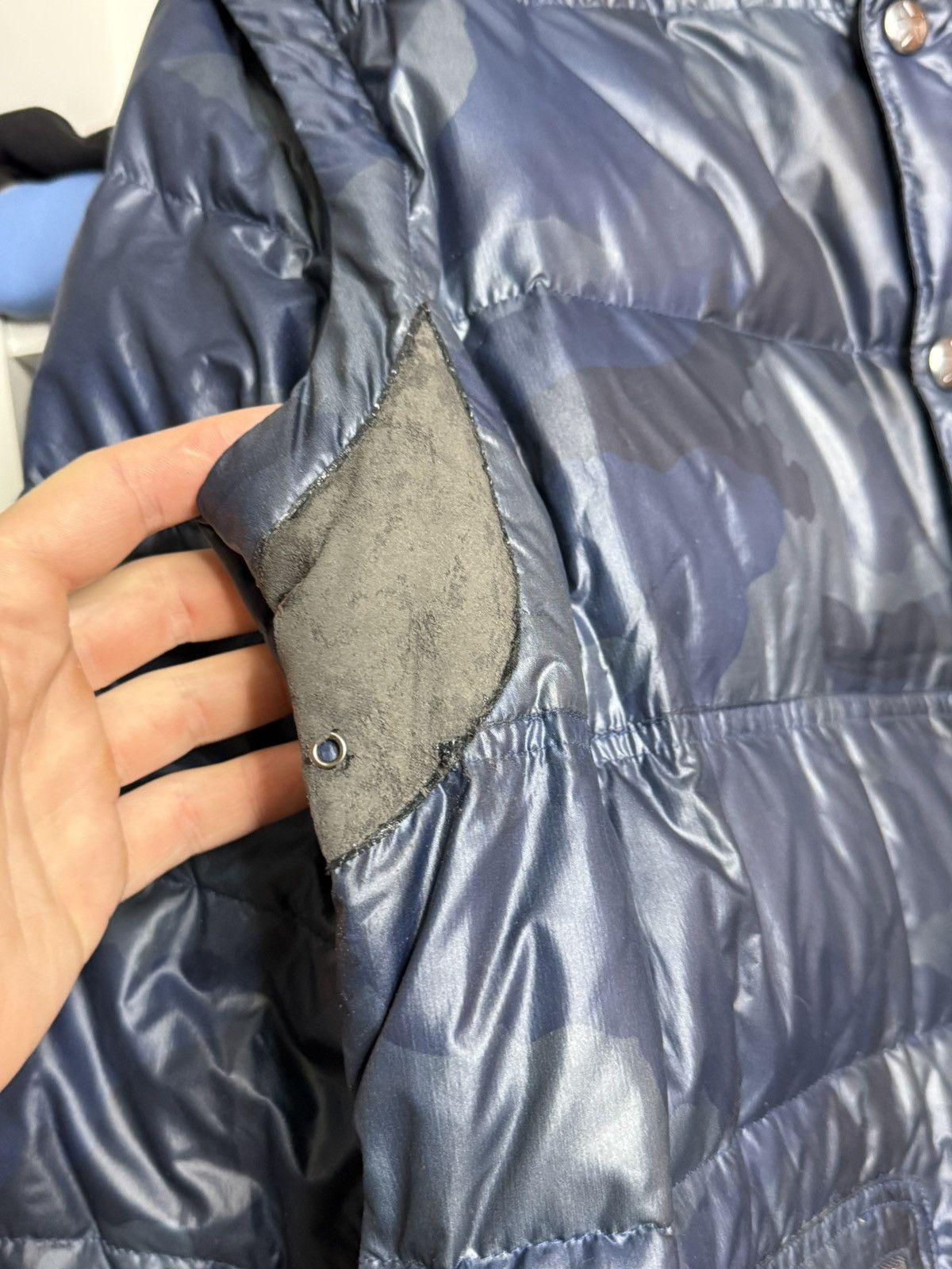 JET SET Jet Set St.Moritz 2in1 Camo Navy Blue Down jacket size 5 Size US L / EU 52-54 / 3 - 6 Thumbnail