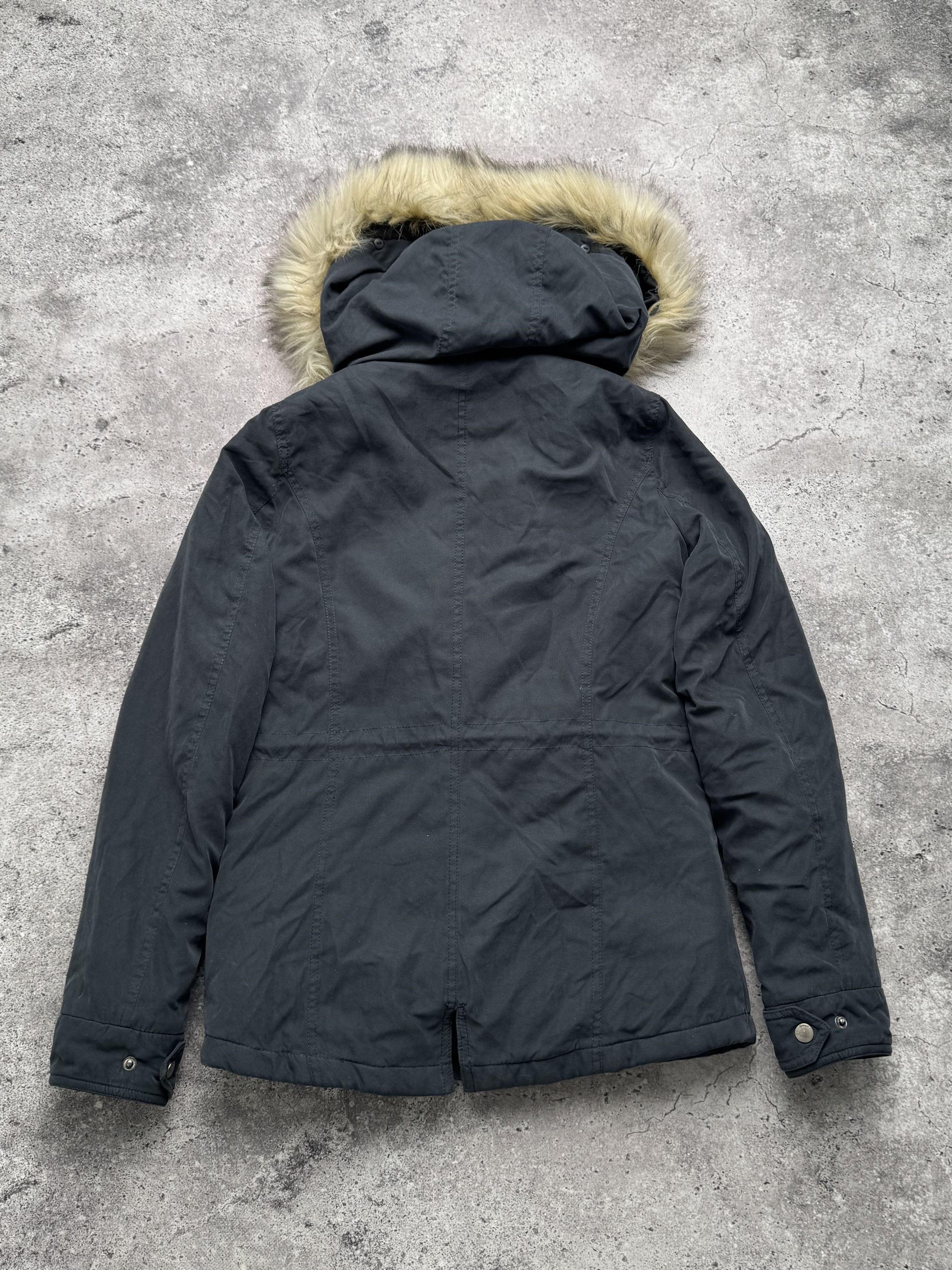 Vintage Vintage Jacket With Faux Fur On The Hood C5(V407) Size XS / US 0-2 / IT 36-38 - 7 Thumbnail