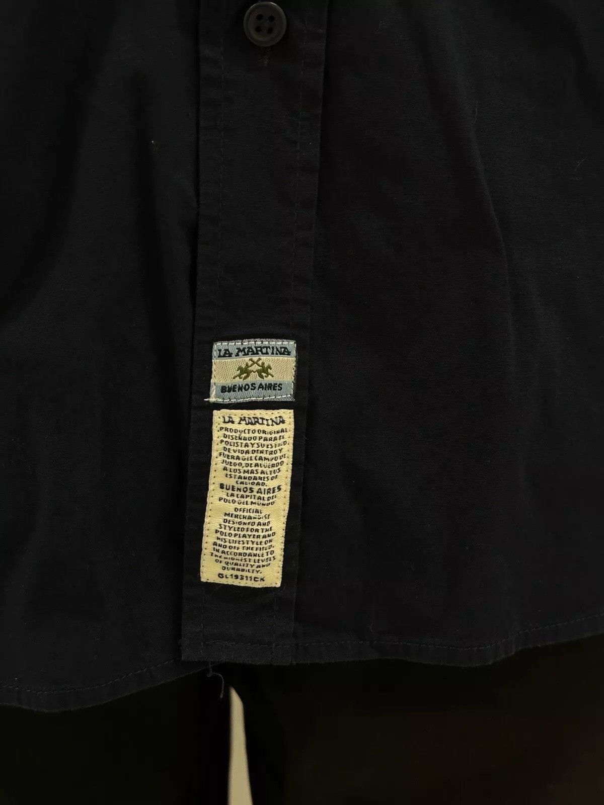 La Martina La Martina x Porsche Mens Shirt Navy Blue size XXXL Size US XXL / EU 58 / 5 - 5 Thumbnail