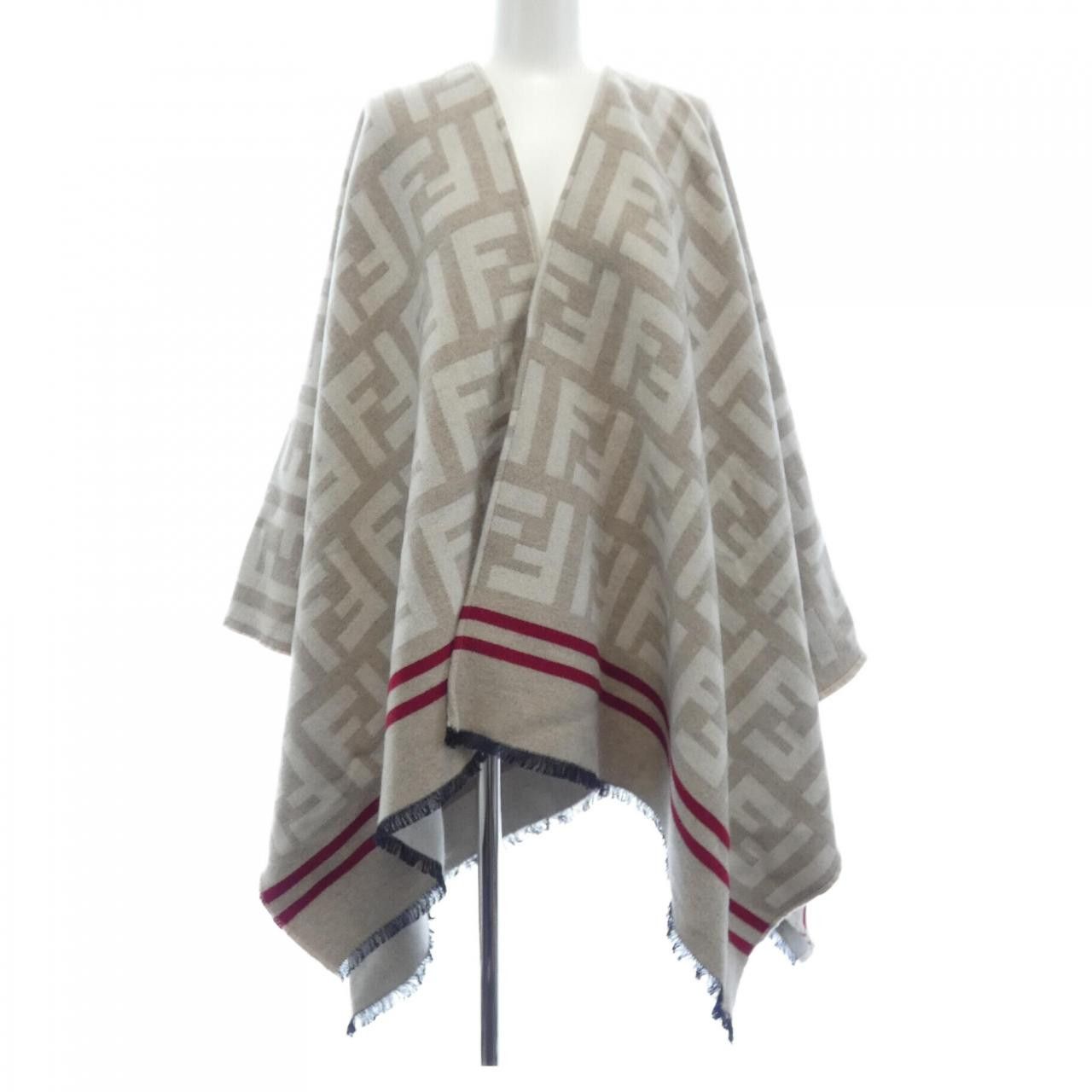 Fendi Fendi Fendi FXX636 A3Q1 Cape Others Outerwear FXX636 A3Q1 DUTY FREE for USA Size ONE SIZE - 1 Thumbnail