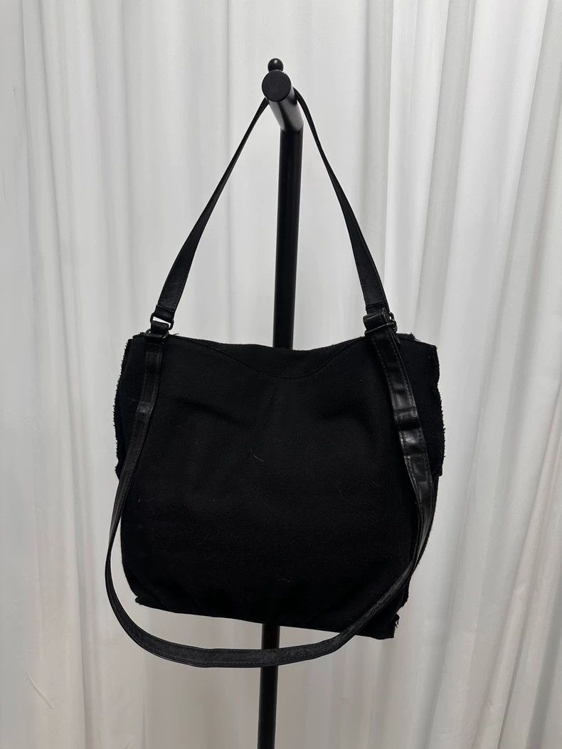 Yohji Yamamoto Yohji Yamamoto Cowhide wool tweed tote bag messenger bag 25 Size ONE SIZE - 4 Thumbnail
