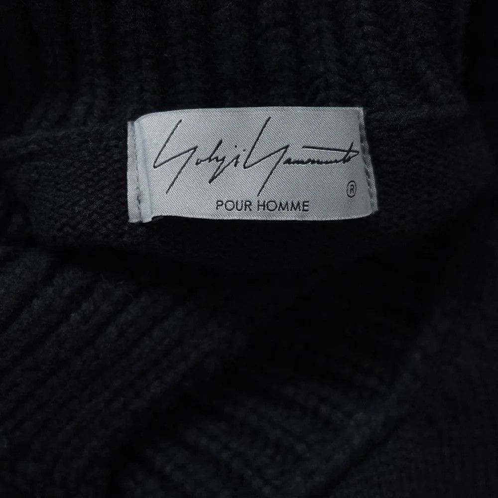 Yohji Yamamoto Yohji Yamamoto pour homme/ 24AW Deformed Turtle Knit Size US L / EU 52-54 / 3 - 5 Thumbnail