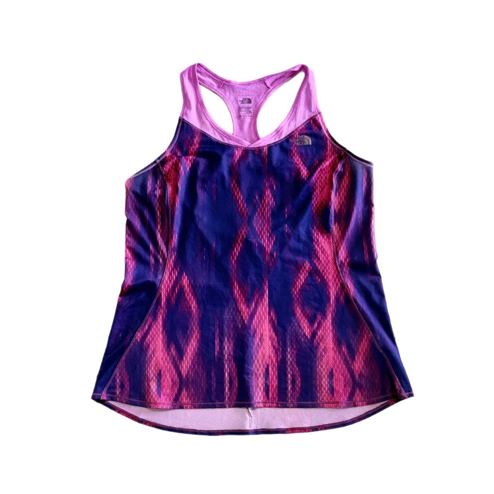 The North Face The North Face Purple Tye Dye Racerback Athletic Tank Top Size XL / US 12-14 / IT 48-50 - 1 Thumbnail