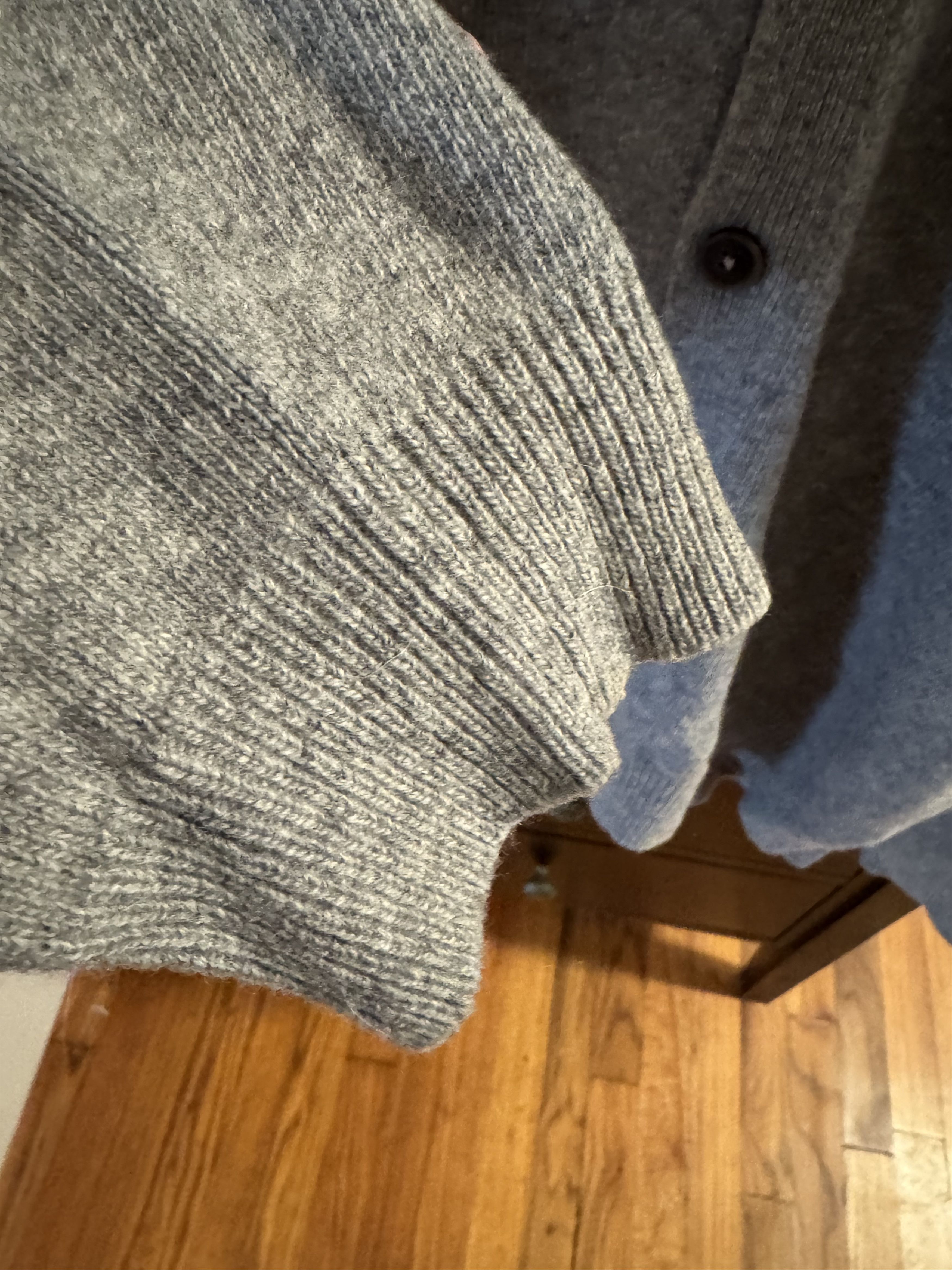 Faconnable Faconnable light grey wood sweater. No Defects. US size XL Size US XXL / EU 58 / 5 - 2 Thumbnail