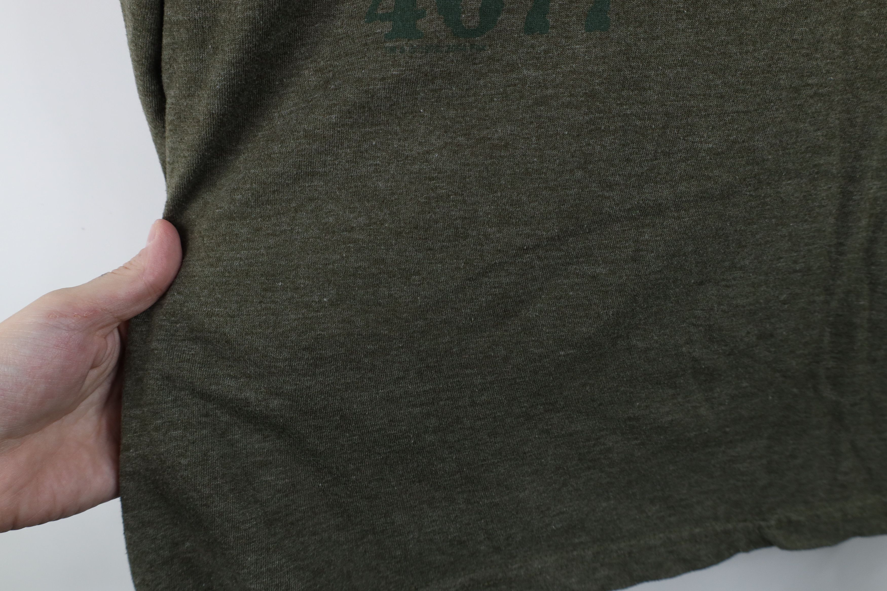Vintage Vintage Y2K 2004 4077th Episode Ringer T-Shirt Heather Green Size US XL / EU 56 / 4 - 5 Thumbnail