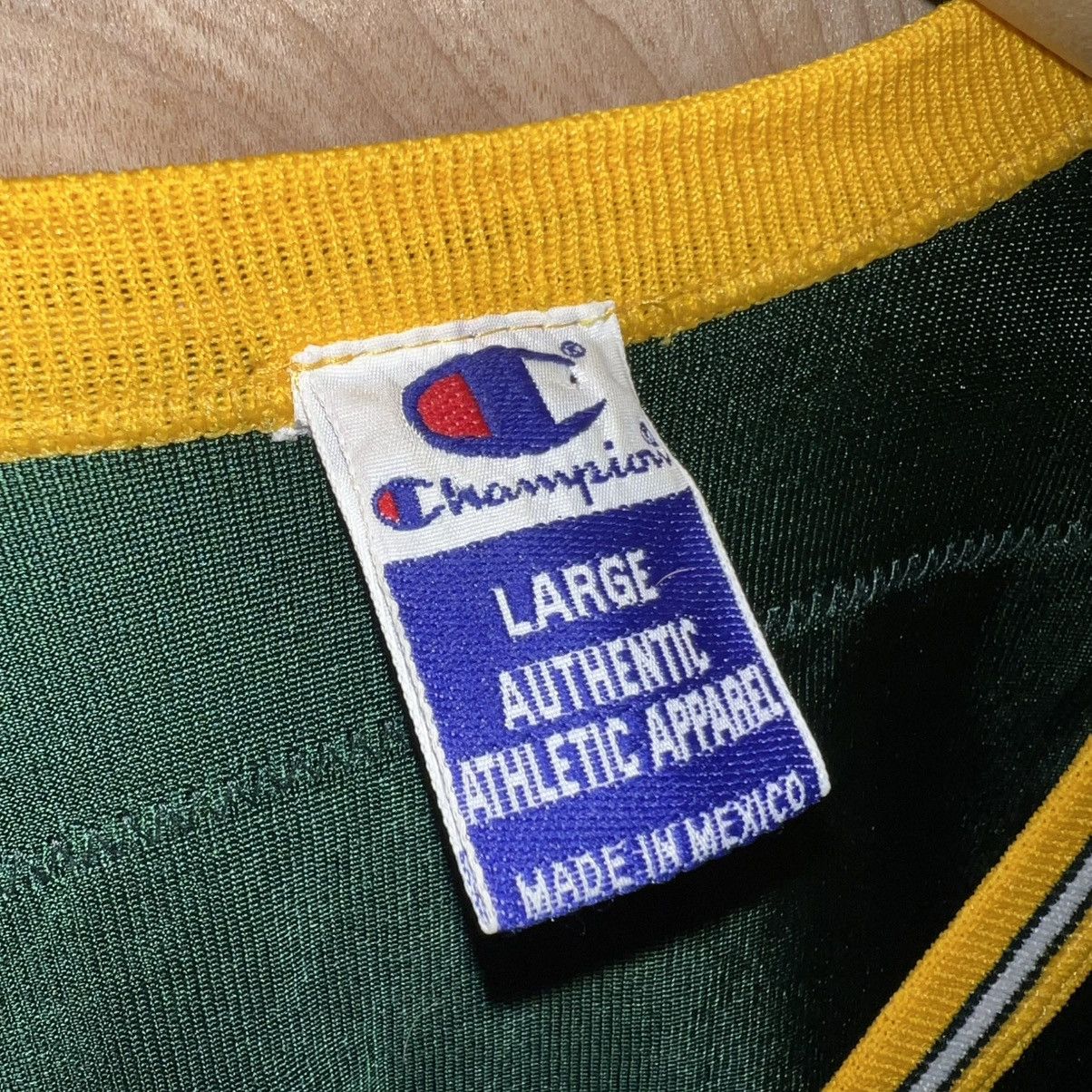 Champion VINTAGE 90s NFL GREEN BAY PACKERS BRETT FAVRE JERSEY Size US L / EU 52-54 / 3 - 11 Thumbnail