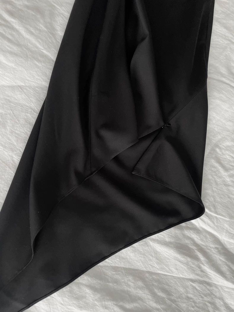 Helmut Lang HELMUT LANG Black wool dress skirt Size 25" / US 0 / IT 36 - 3 Thumbnail