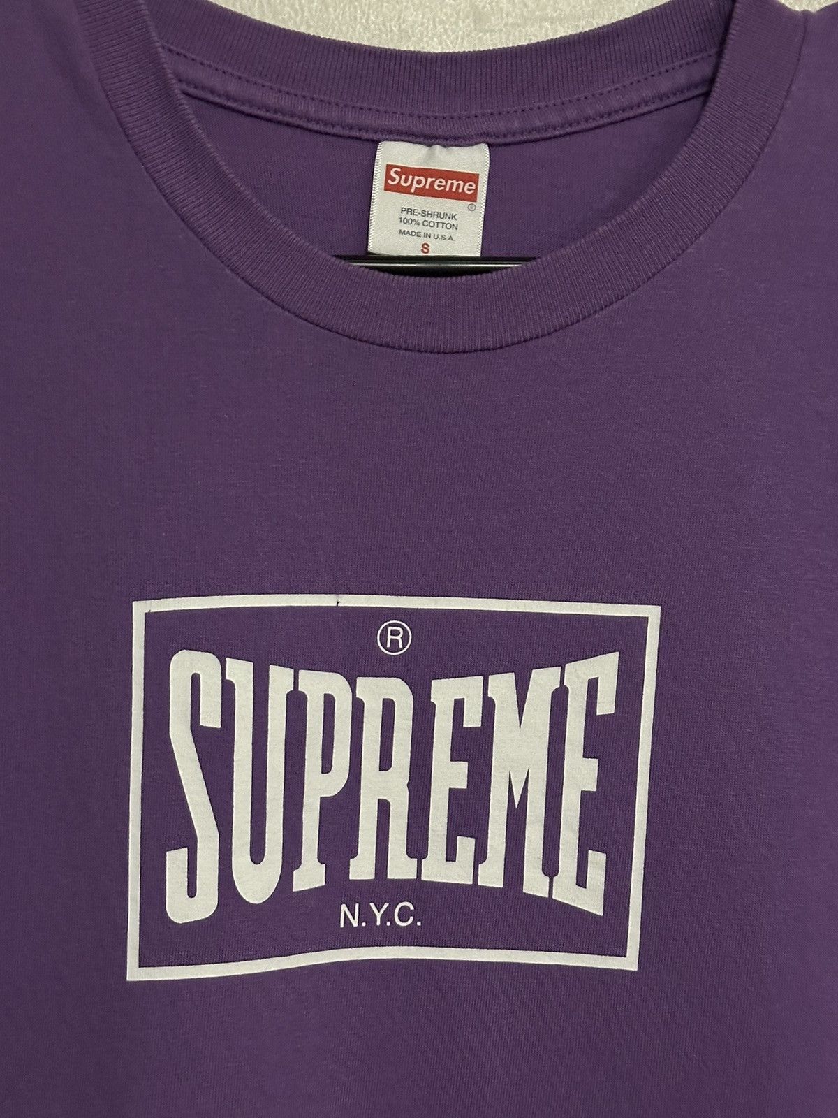 Supreme Supreme Warm Up Tee Size US S / EU 44-46 / 1 - 2 Thumbnail