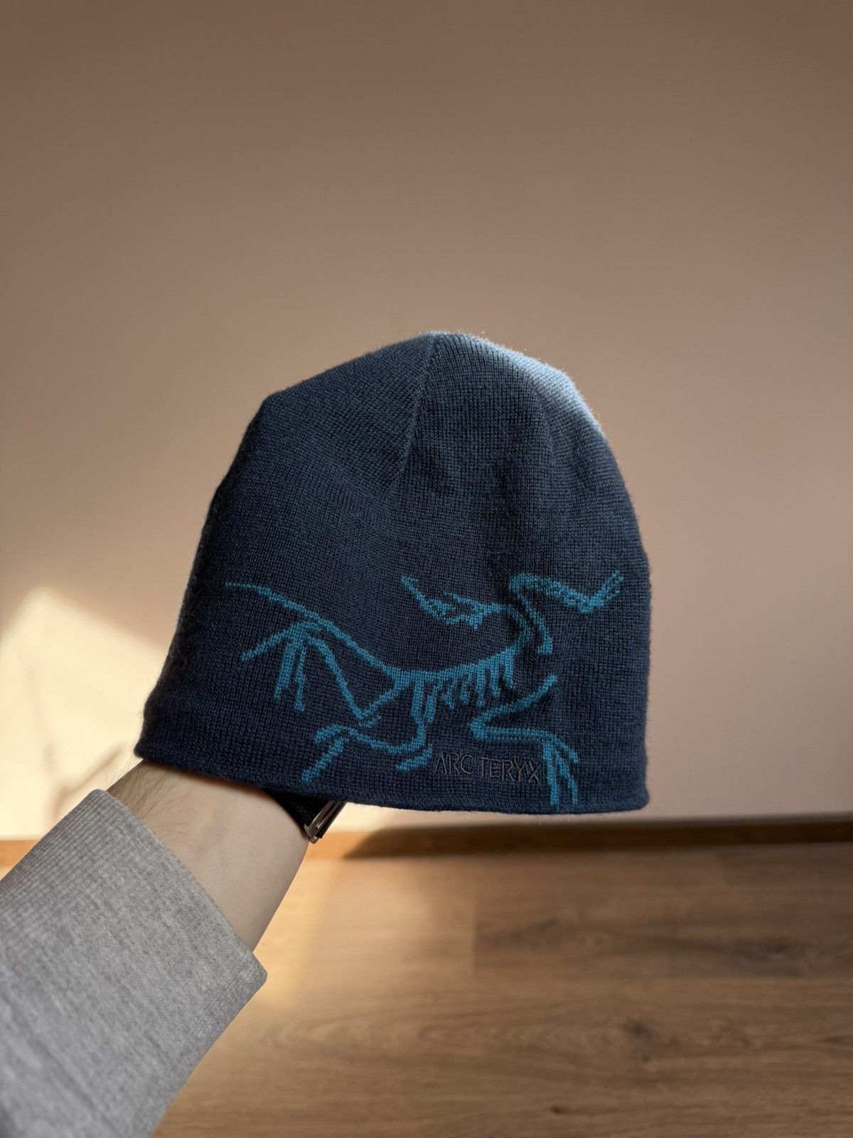 Arc'teryx Arc'teryx Bird Head Toque Beanie Wool Hat Blue 58cm Gorpcore Size ONE SIZE - 10 Thumbnail