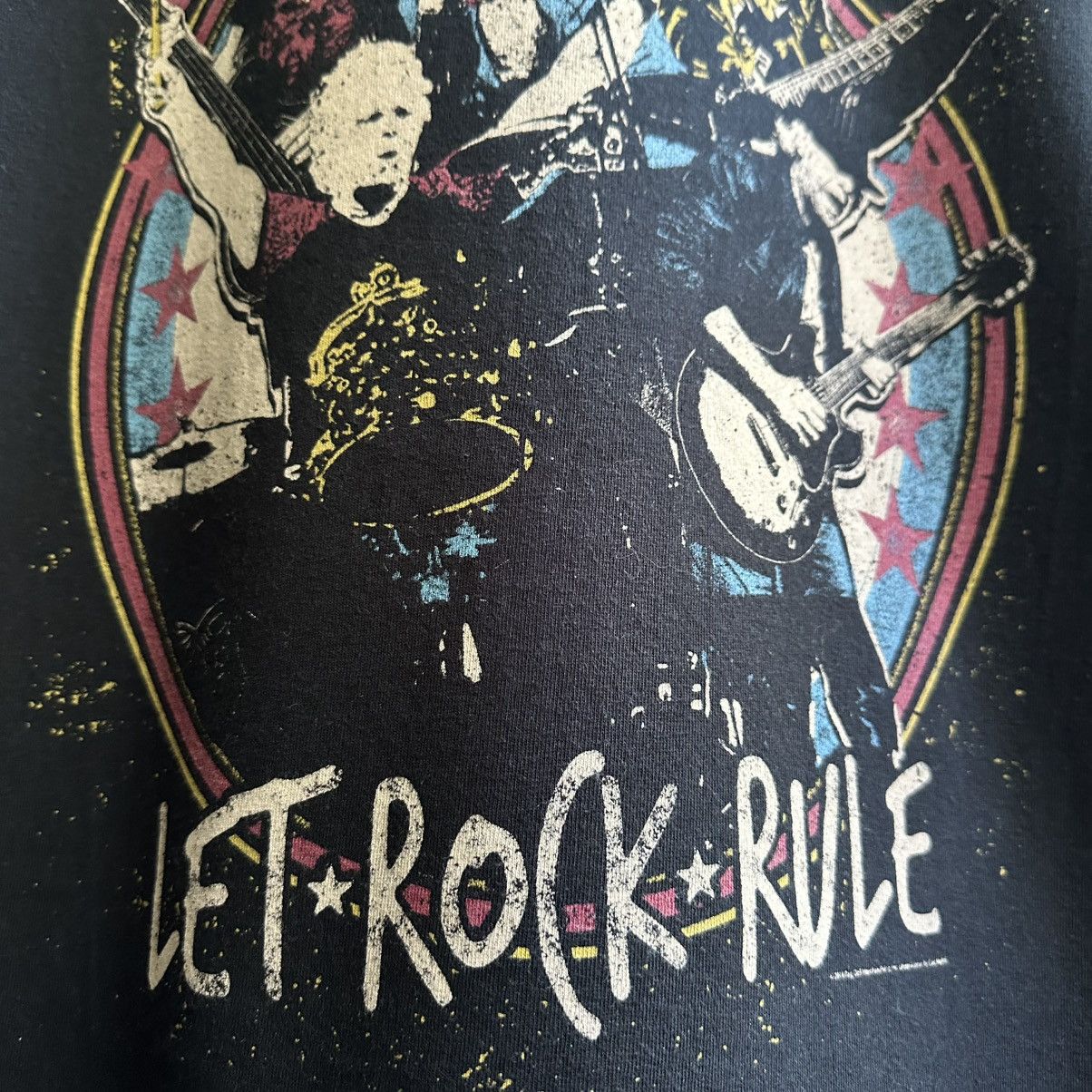 Band Tees VINTAGE Y2K AEROSMITH LET ROCK RULE BAND PROMO TEE Size US XL / EU 56 / 4 - 4 Thumbnail