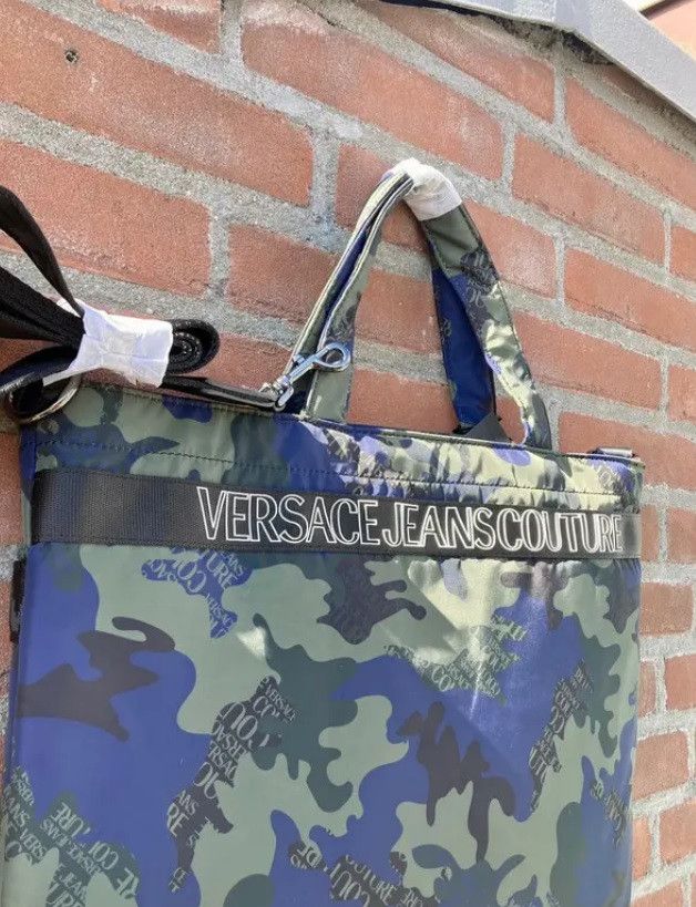 Versace Versace camouflage tote helmet bag shopper new ds Size ONE SIZE - 3 Thumbnail