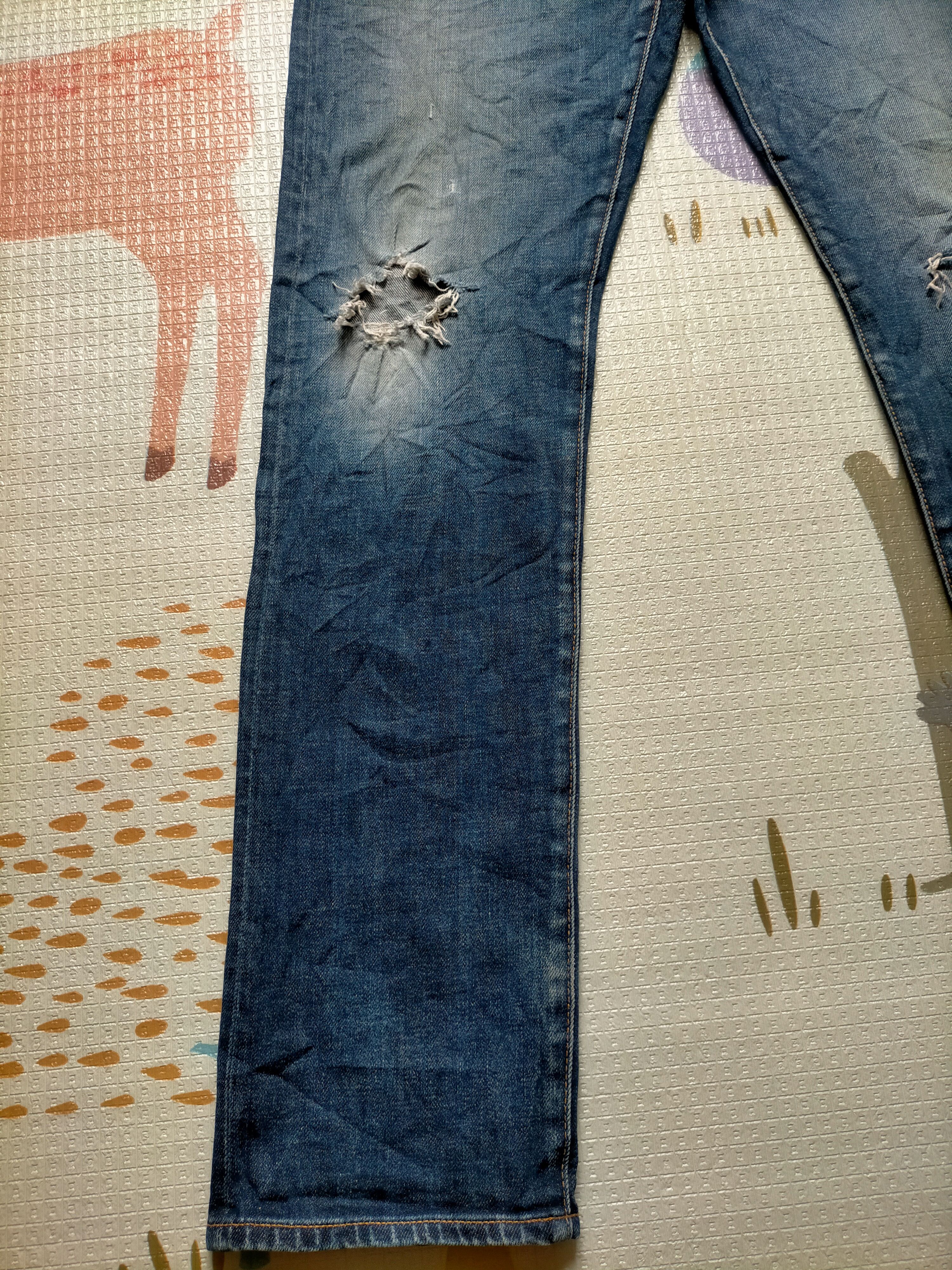 Hiroshi Kato Hiroshi Kato Denim Selvedge Slim Stretch Jeans Size US 34 / EU 50 - 11 Thumbnail
