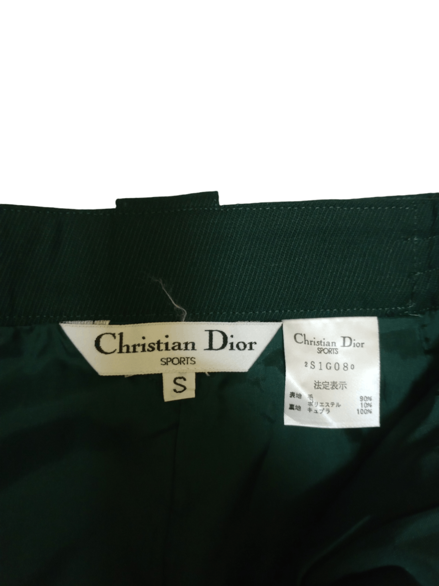 Christian Dior Monsieur Rare Vintage Christian Dior Sports Mini Skirt Size 23" - 5 Thumbnail
